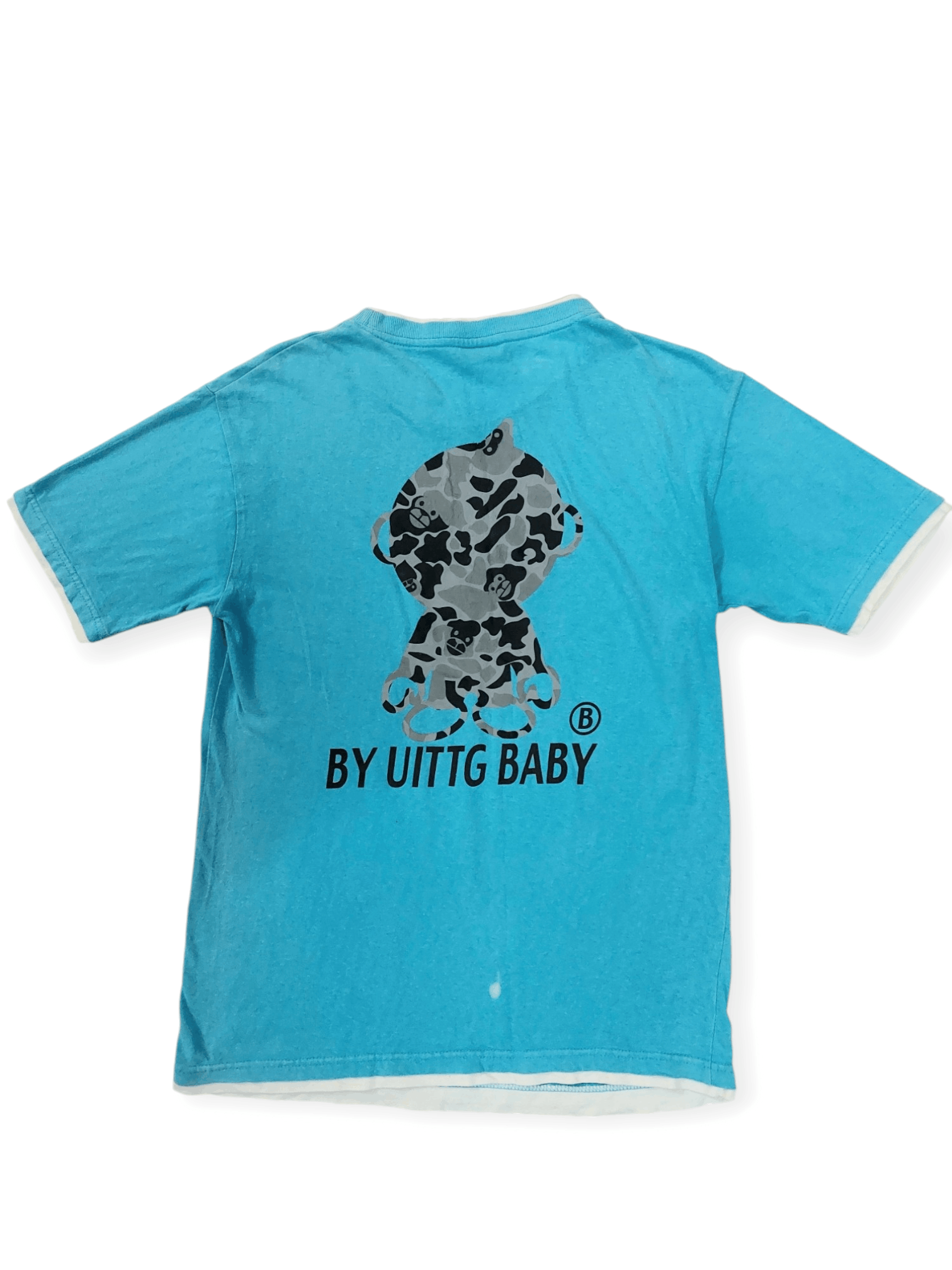 Vintage Uittg Baby Big Ape Logo T-shirt Size US L / EU 52-54 / 3 - 3 Thumbnail