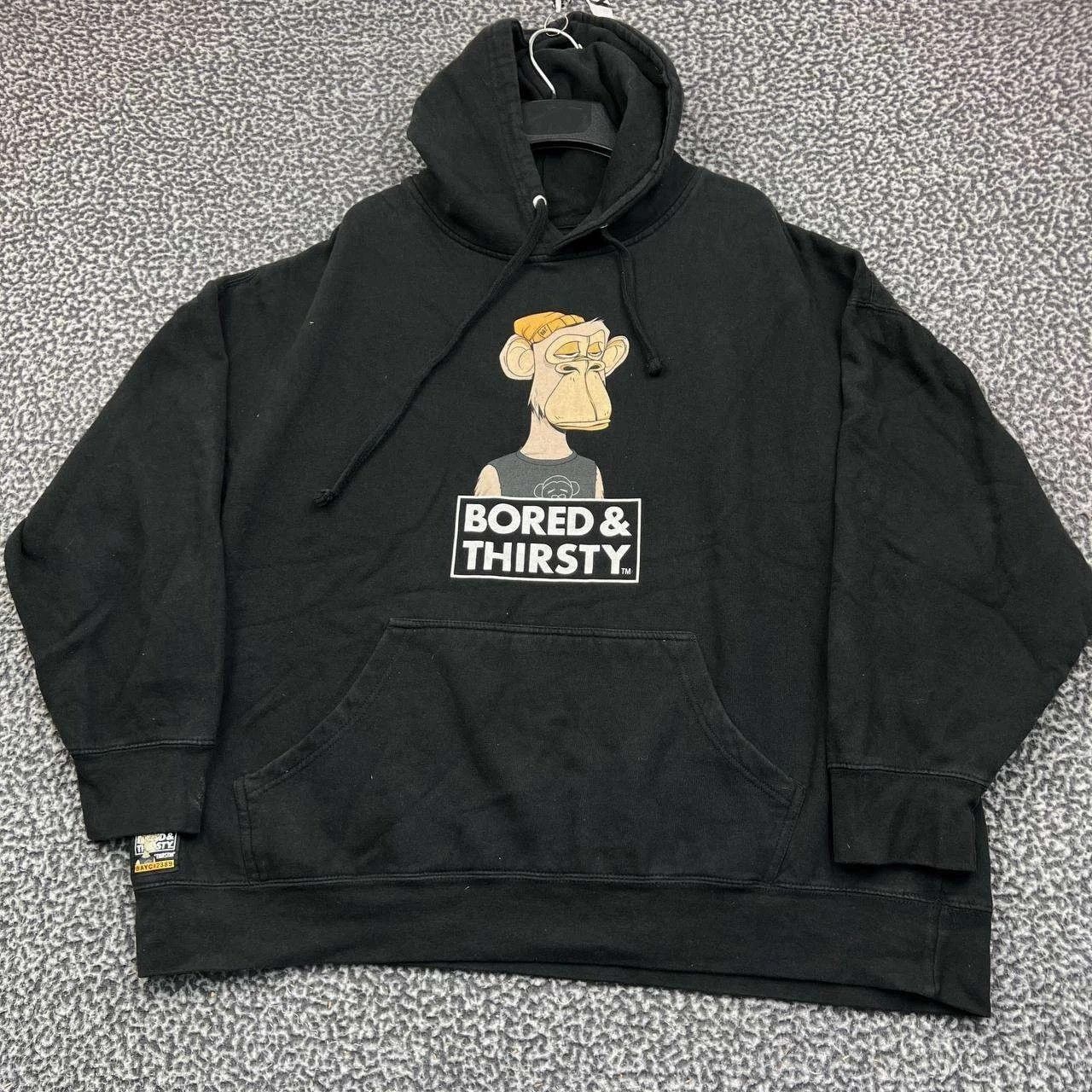 Other Bored & Thirsty Hoodie Men Long Sleeve Drawstring Pocket XL Size US XL / EU 56 / 4 - 1 Thumbnail