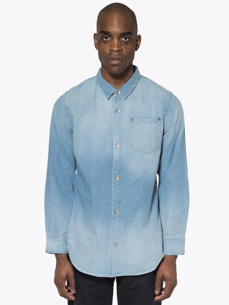 Robert Geller Denim Shirt Size US S / EU 44-46 / 1 - 3 Thumbnail