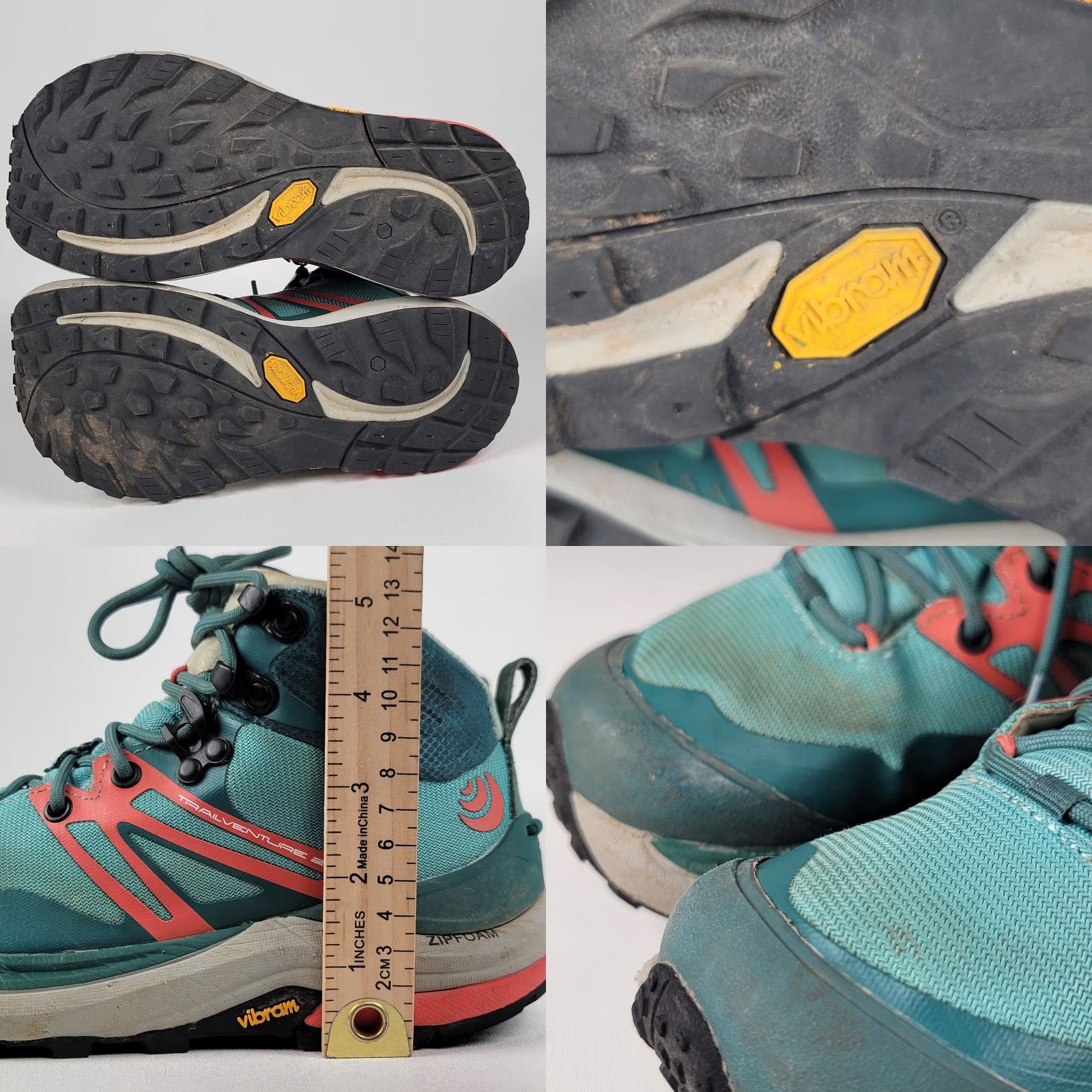 Vintage Topo Trailventure 2 WP Women's Sneaker Ocean/Blue 6 Size Shoes Low Top Rubber Outsole Logo Running & Jogging Size US 6 / IT 36 - 8 Thumbnail