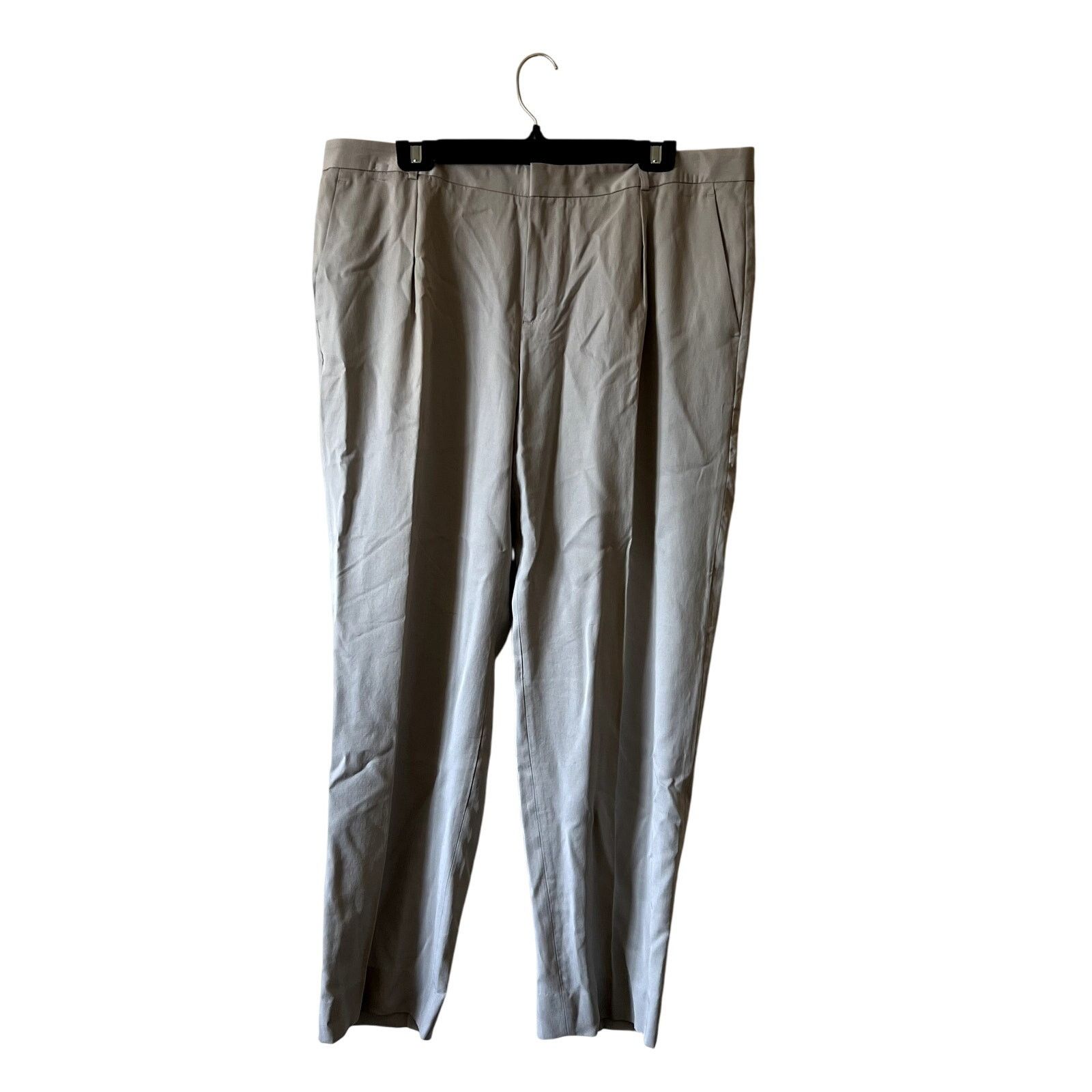 Banana Republic Banana Republic dress pants size 16L gray lyocell DR Size 38" / US 16 / IT 52 - 1 Thumbnail