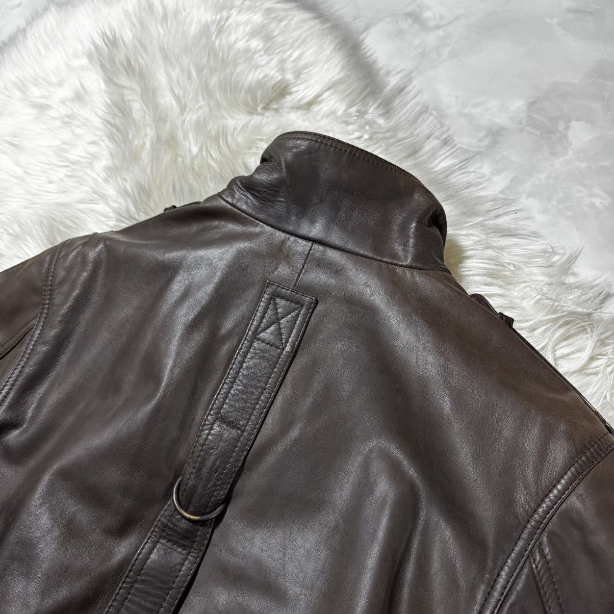 Dolce & Gabbana Genuine with tags Dolce & Gabbana Military Leather Jacket Size US S / EU 44-46 / 1 - 19 Thumbnail