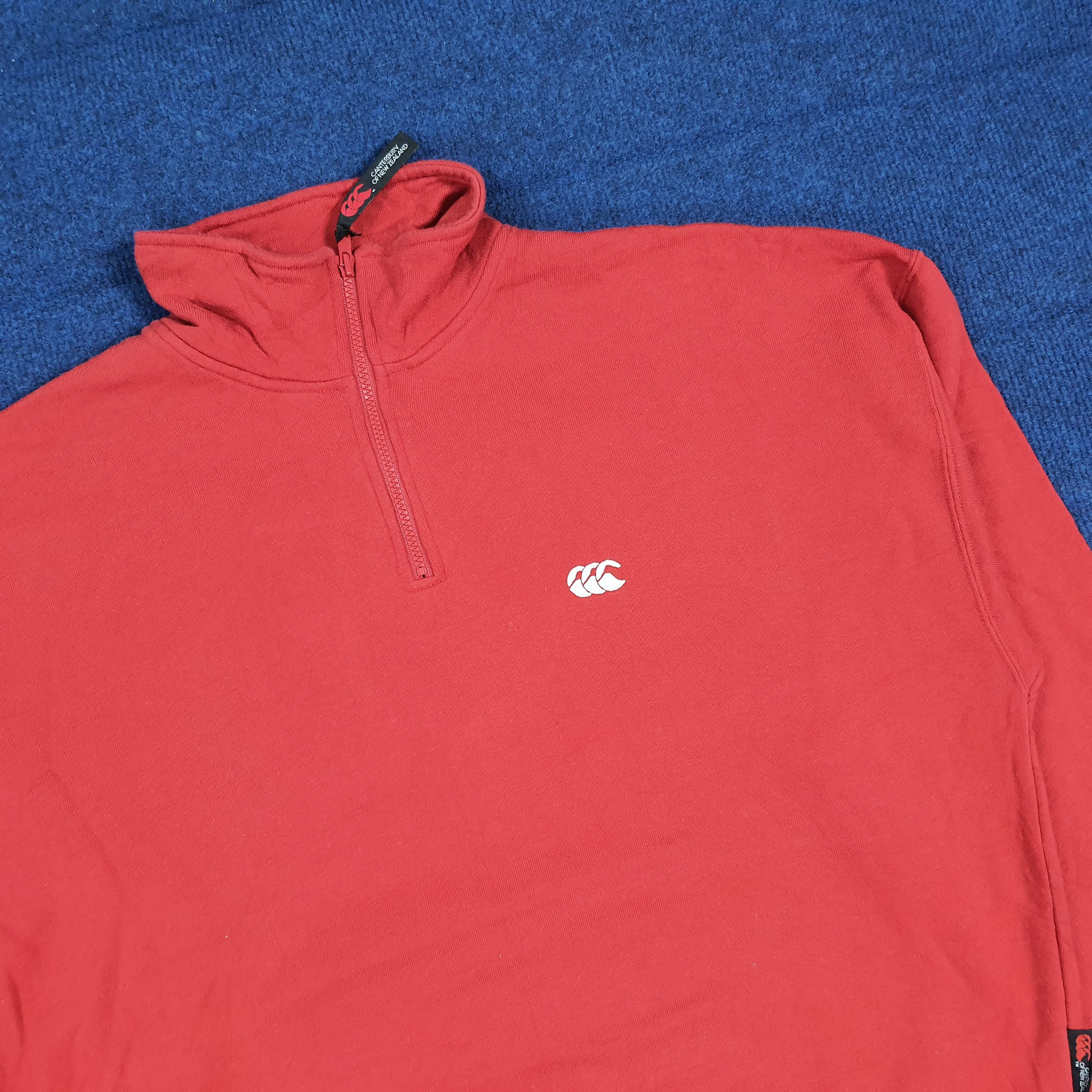 Canterbury of New Zealand Vintage Canterbury of New Zealand 1/4 Zip Sweatshirt C283N3 Size US M / EU 48-50 / 2 - 2 Thumbnail