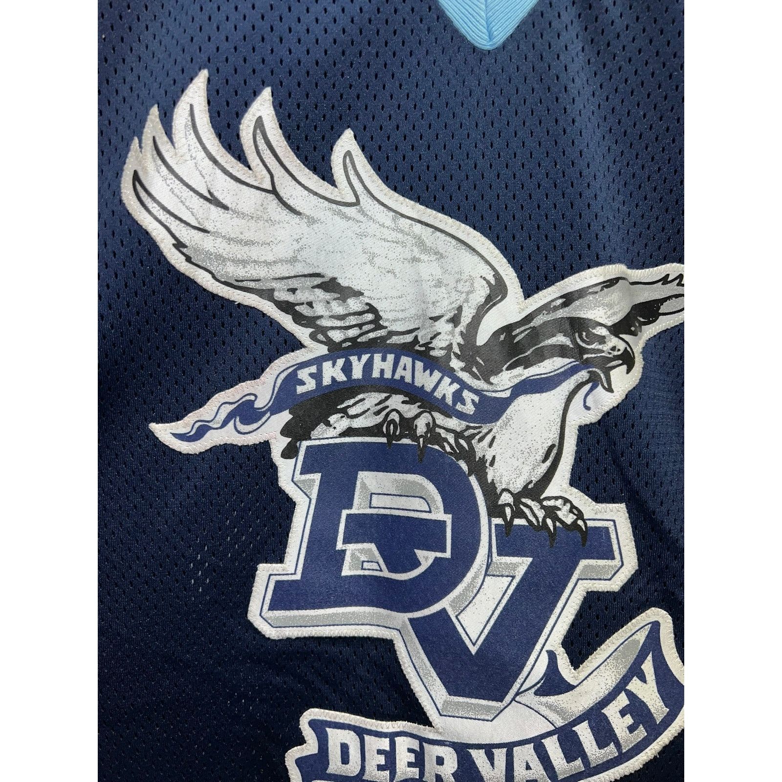 Vintage Vintage Skyhawks Deer Valley Jersey Blue Hockey VTG 2XL Size US XXL / EU 58 / 5 - 2 Thumbnail