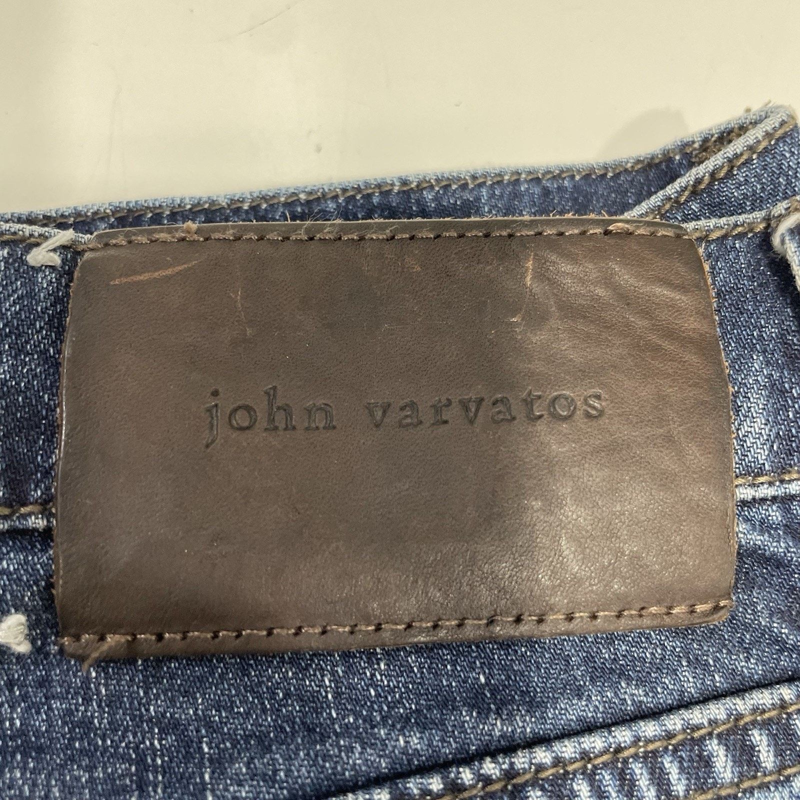 John Varvatos John Varvatos Jeans Men’s 31x28 Blue 703 Skinny Fit Denim Size US 31 - 9 Thumbnail