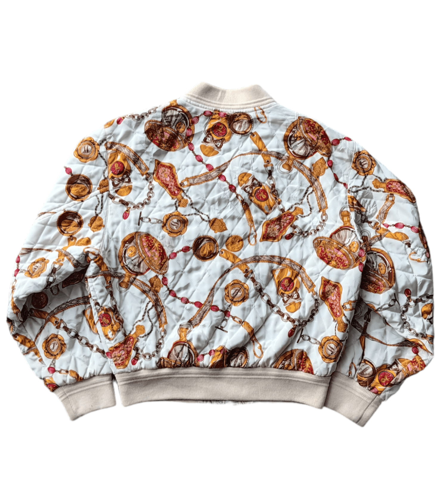 Japanese Brand 1990's JUN MEN japanese baroque bomber jacket Size US M / EU 48-50 / 2 - 8 Thumbnail