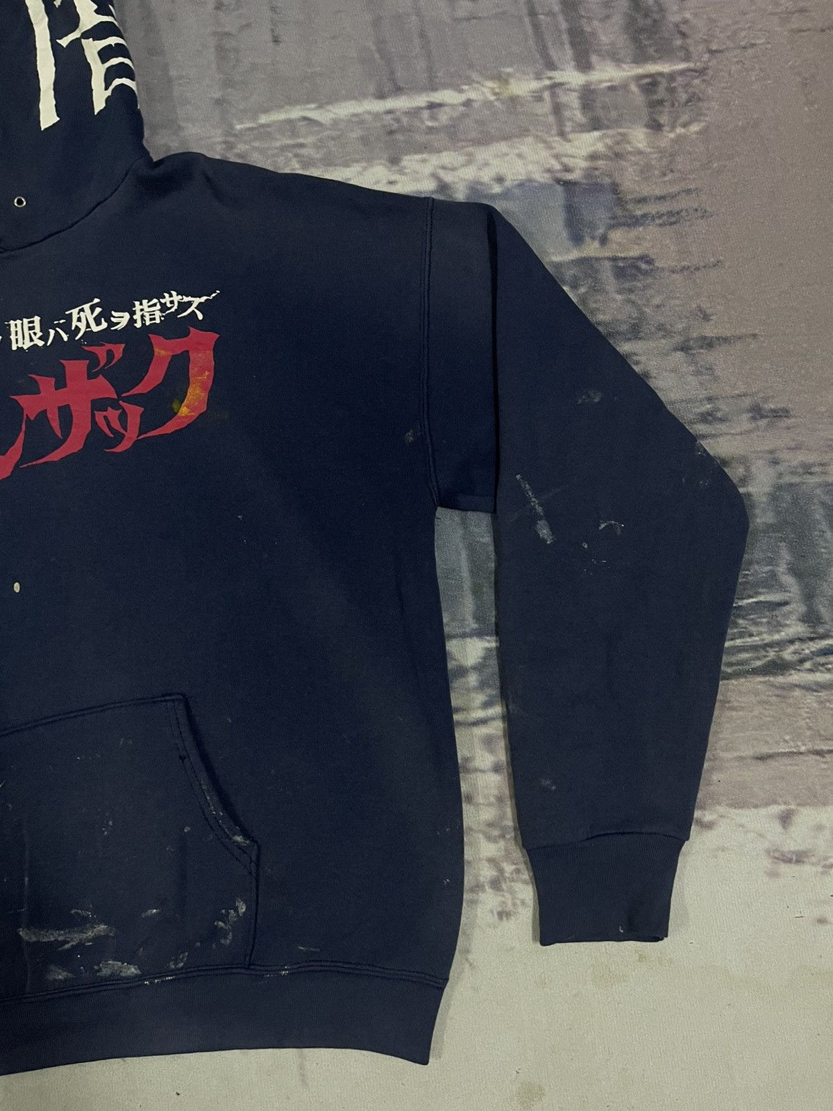 20471120 90s BALZAC SHOCKER HORROR PUNK PULLOVER HOODIE Size US XL / EU 56 / 4 - 4 Thumbnail