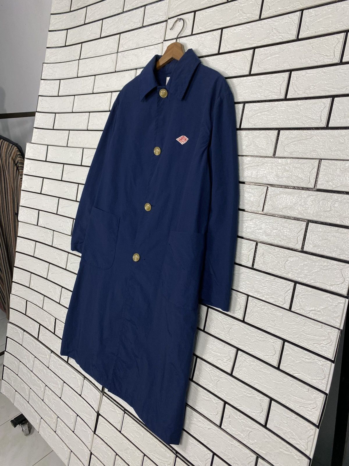 Danton 🔥VINTAGE LONG JACKET DUCK CANVAS DANTON VETEMENT DE TRAVAIL Size US M / EU 48-50 / 2 - 2 Thumbnail