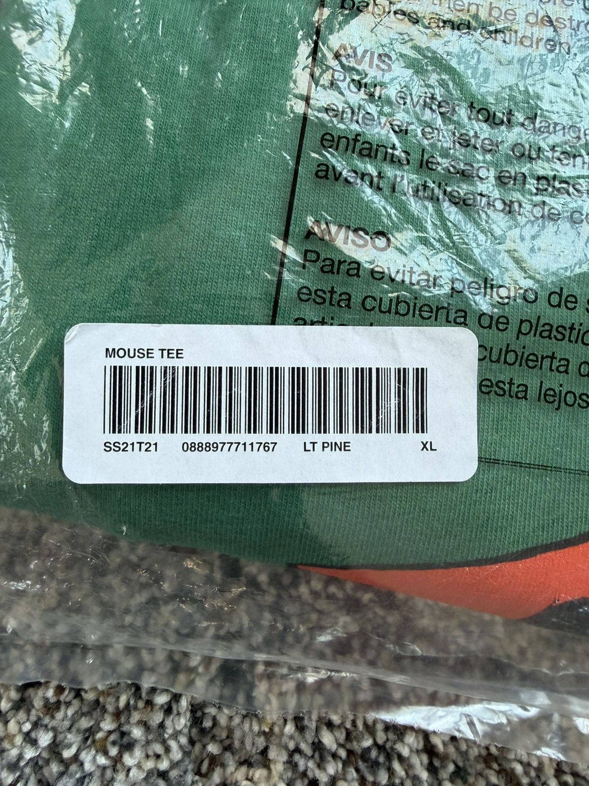 Supreme SUPREME MOUSE T SHIRT Size US XL / EU 56 / 4 - 3 Thumbnail