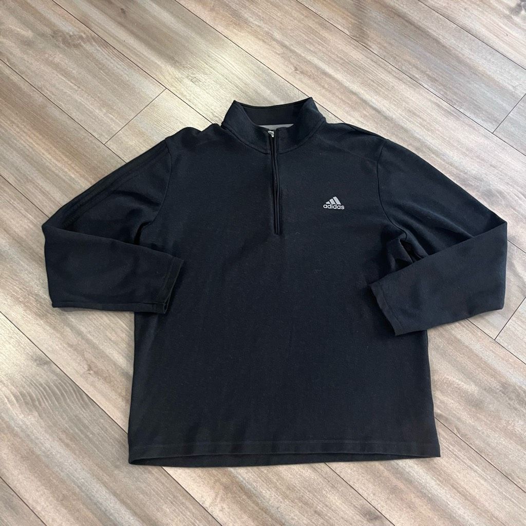 Adidas Adidas Charcoal Athletic Pullover Jacket Men Large Size US L / EU 52-54 / 3 - 1 Thumbnail