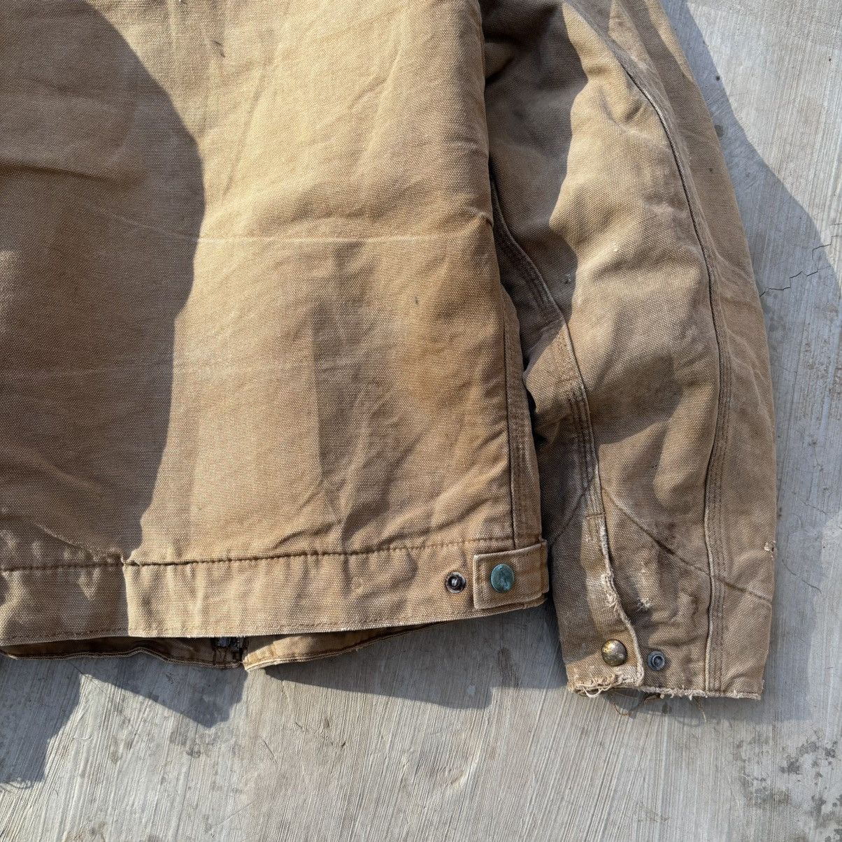 Carhartt Rare💥Vintage 90s Carhartt Detroit Jacket BRN Size US S / EU 44-46 / 1 - 12 Thumbnail