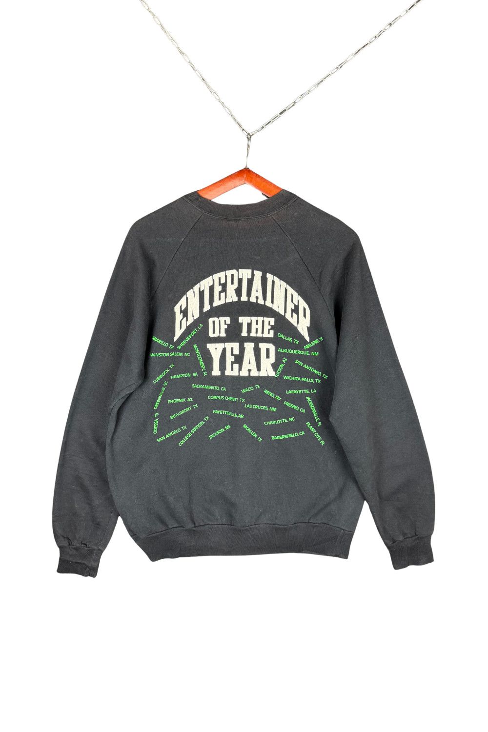 Anvil 80s George Strait “Entertainer Of The Year” Tour Crewneck Size US XL / EU 56 / 4 - 2 Thumbnail