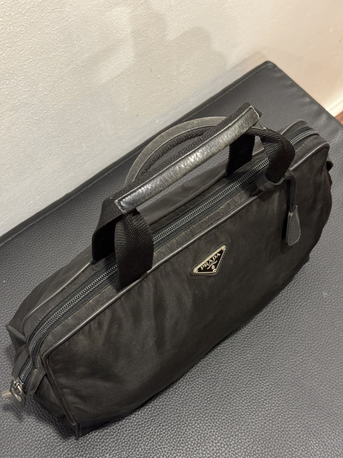 Prada Prada Vintage Nylon Handbag Size ONE SIZE - 5 Thumbnail