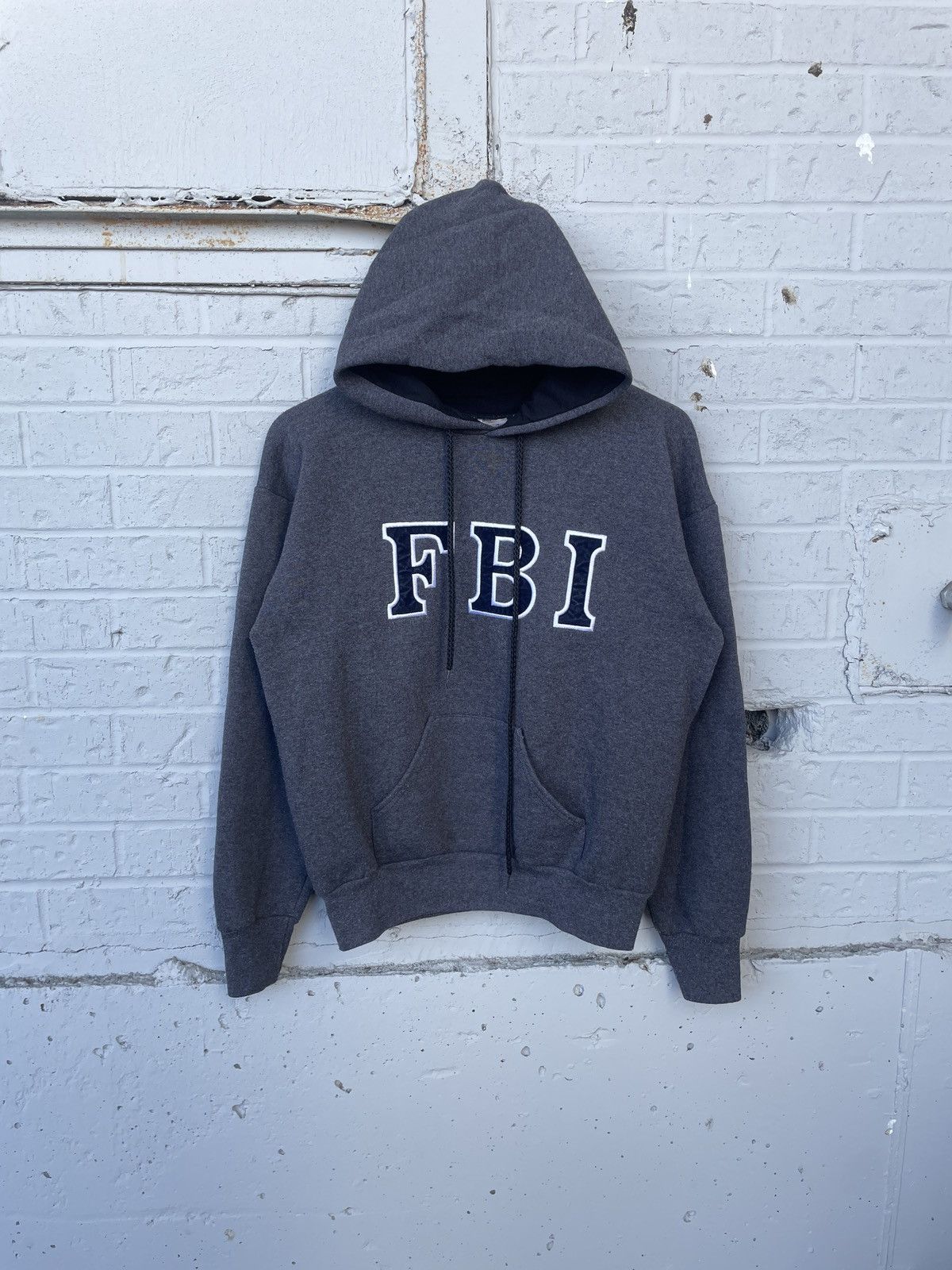 Vintage Hevayweight FBI Hoodie Size US M / EU 48-50 / 2 - 3 Thumbnail
