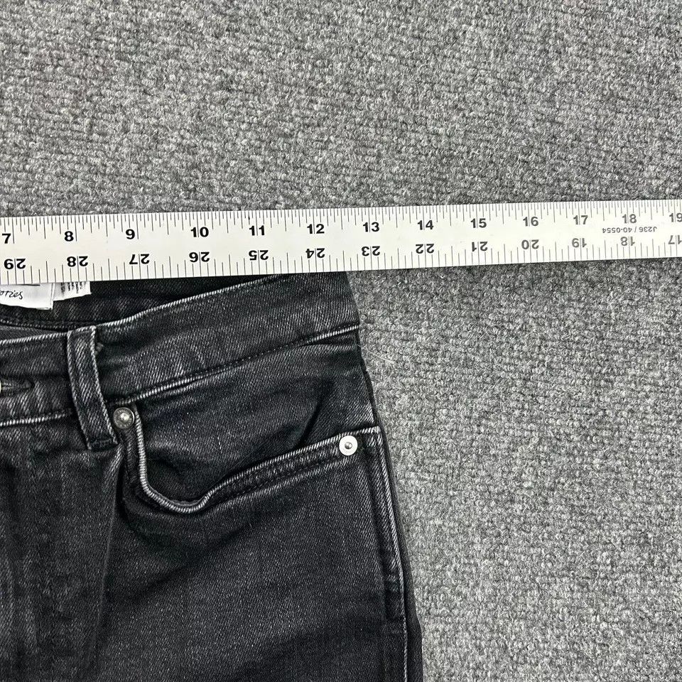 & Other Stories & Other Stories Jeans Womens 26 Charcoal Wash High Rise Size 26" / US 2 / IT 38 - 4 Thumbnail