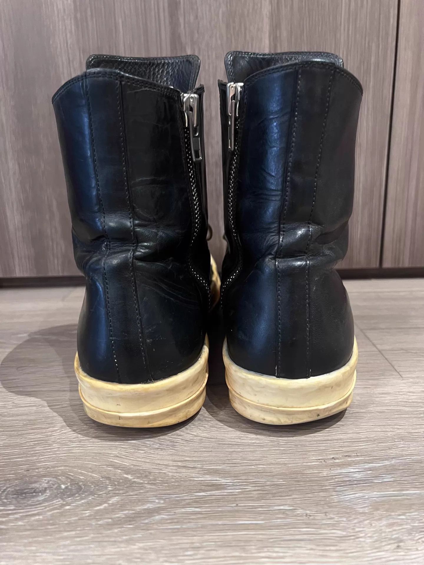 Rick Owens Rick Owens Big Horse Leather Classic Sneaker 15 FW 42 Size US 9 / EU 42 - 6 Thumbnail