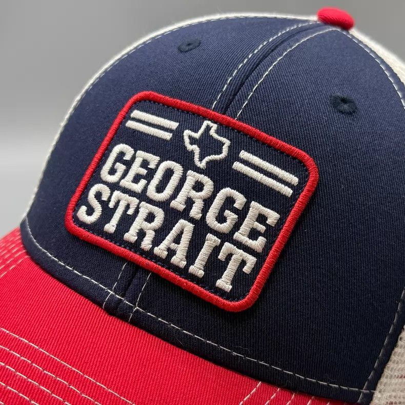 Dime DOME × GEORGE STRAIT baseball cap hard top mesh curved brim Size ONE SIZE - 3 Thumbnail