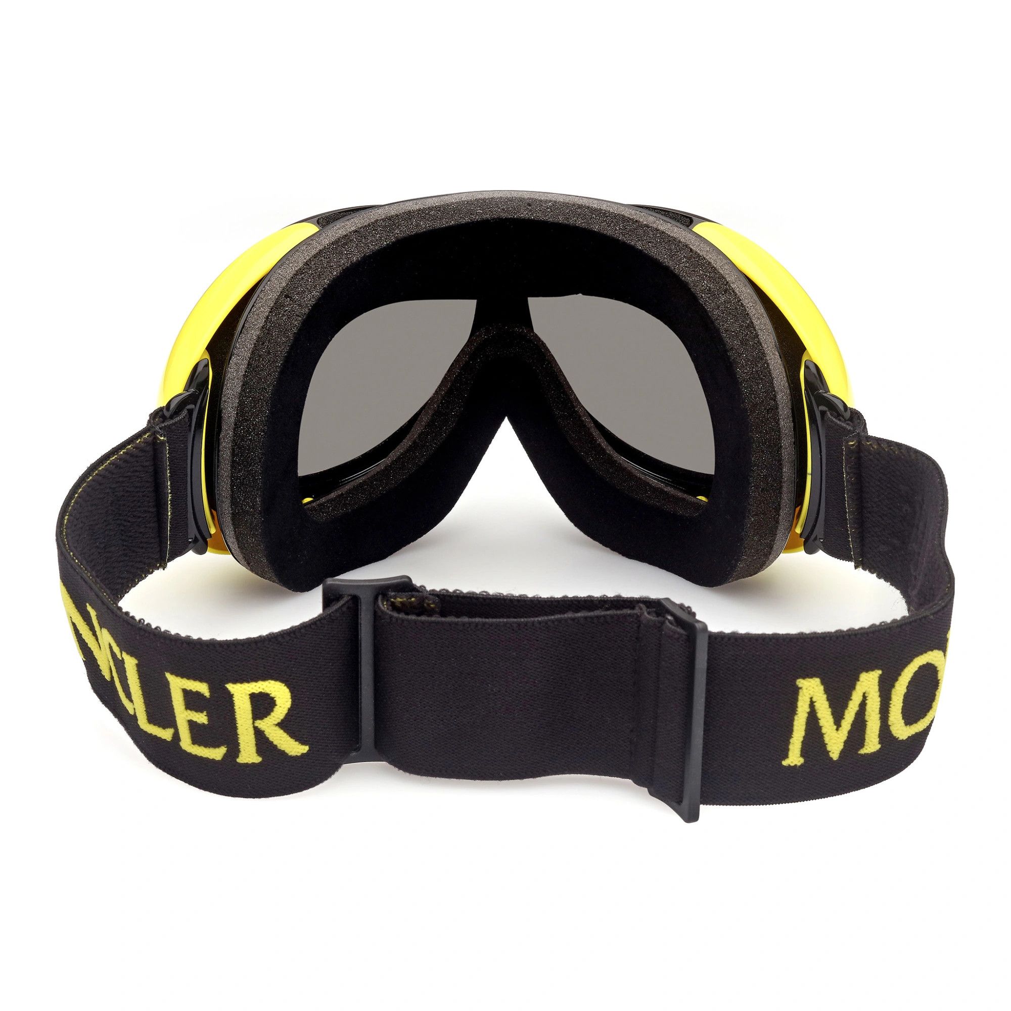 Moncler o1y0225 Size : OS / 99 mm Logo Sunglasses in Black/Yellow Size ONE SIZE - 4 Thumbnail