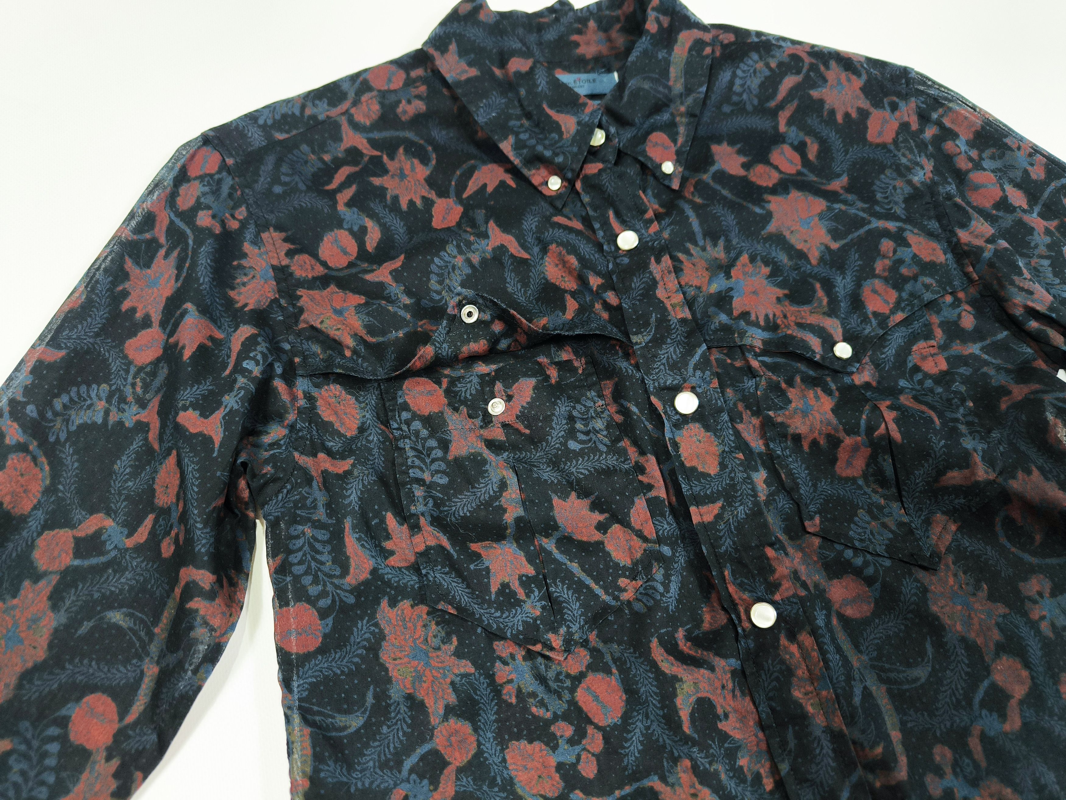 Isabel Marant Isabel Marant Etoile Floral Pattern Blouse Size 36 Size XS / US 0-2 / IT 36-38 - 3 Thumbnail