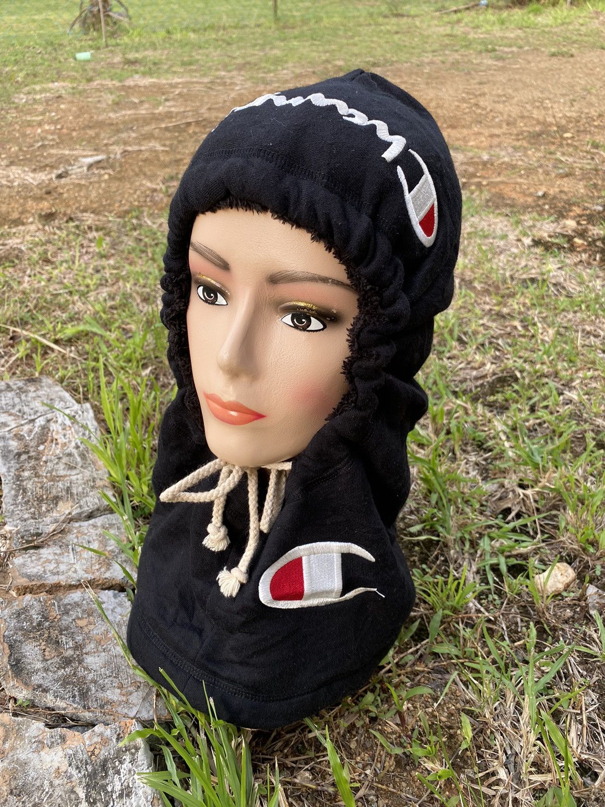 Champion 🔥 Rare 🔥 Champion Hat Full Face Hat / Ski Hat Beanie Size ONE SIZE - 1 Thumbnail