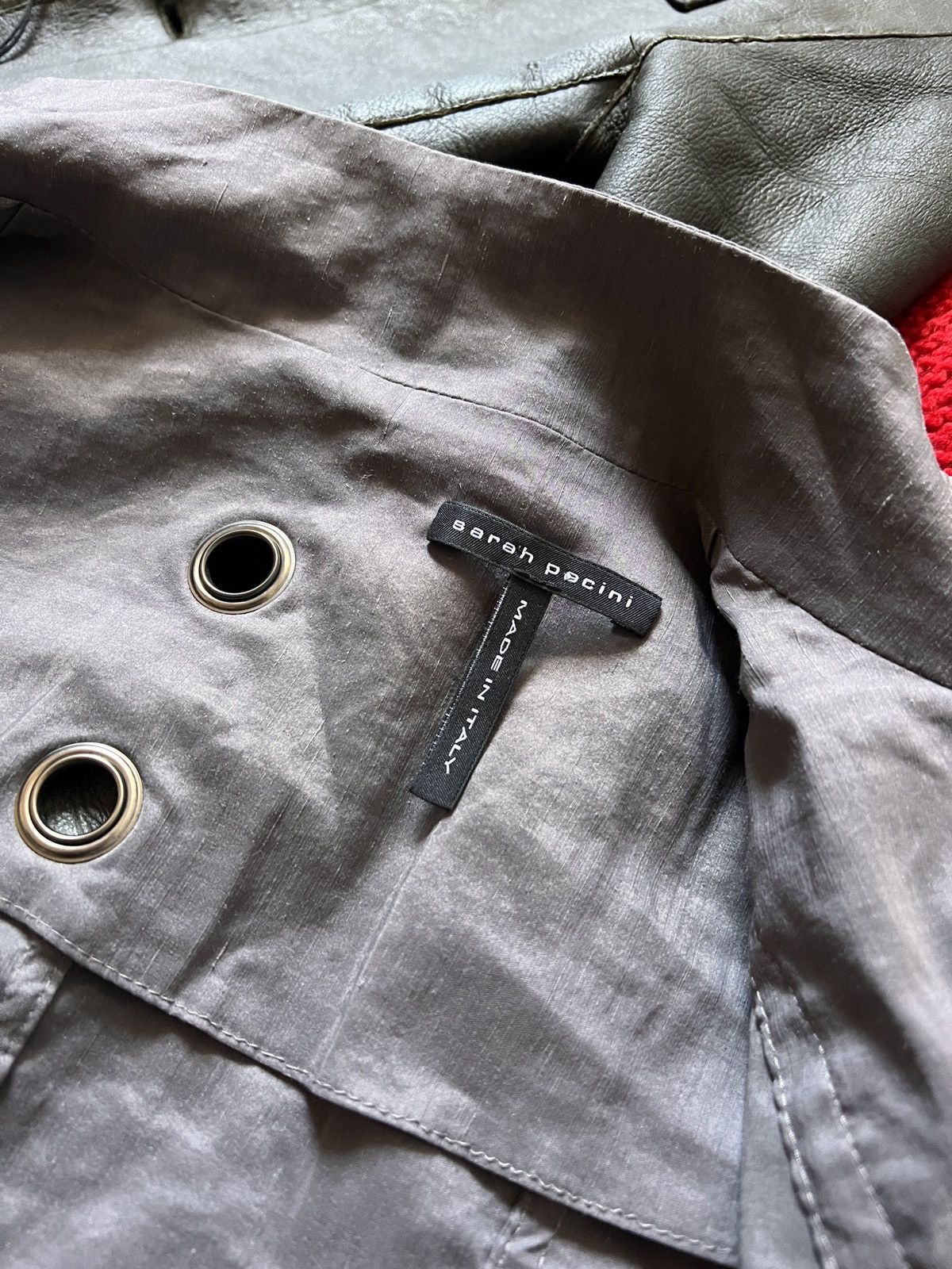 Sarah Pacini Sarah Pacini Avant-Garde Rick Owens Style Jacket Light Wind Size S / US 4 / IT 40 - 15 Thumbnail