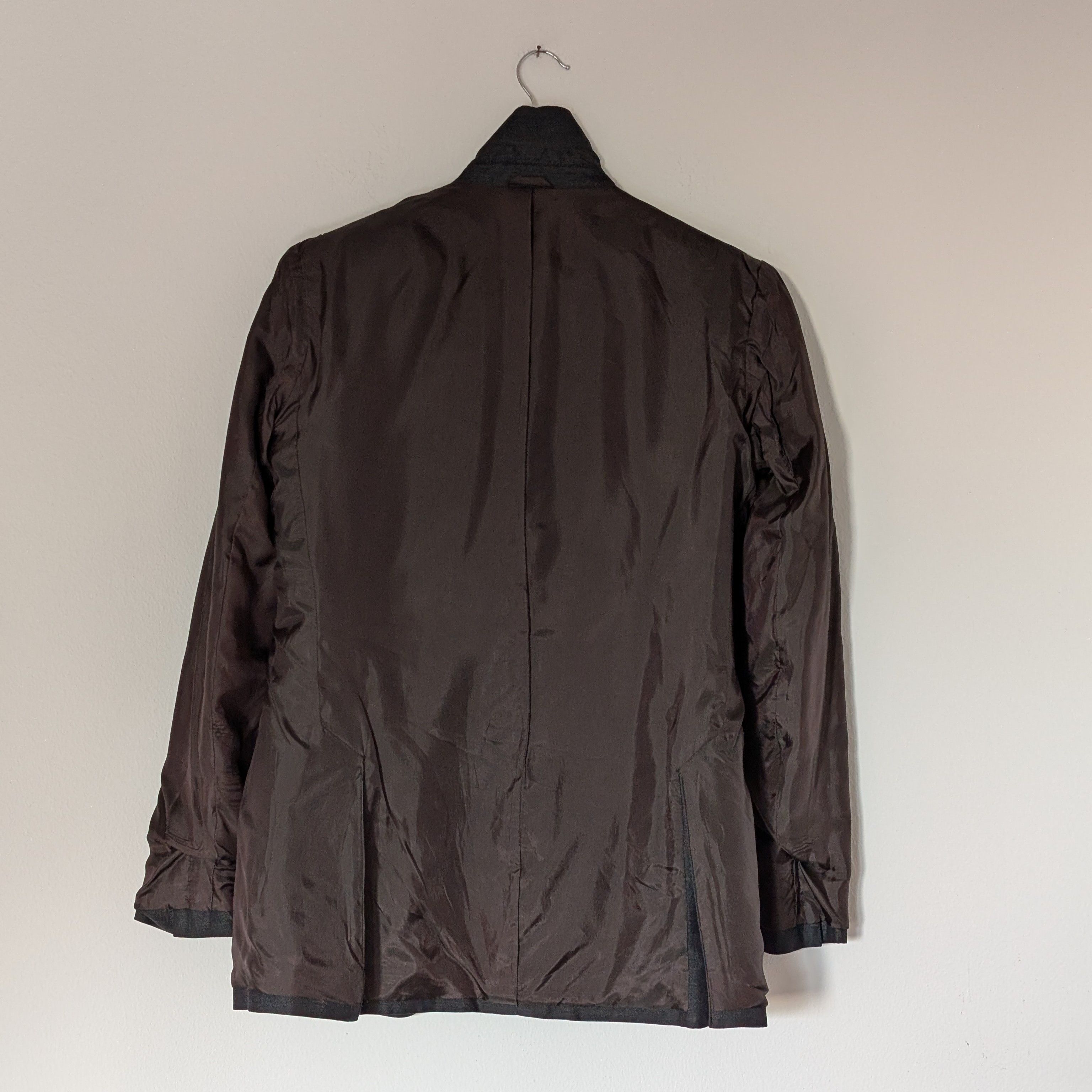 1990s Helmut Lang silk and linen blazer
