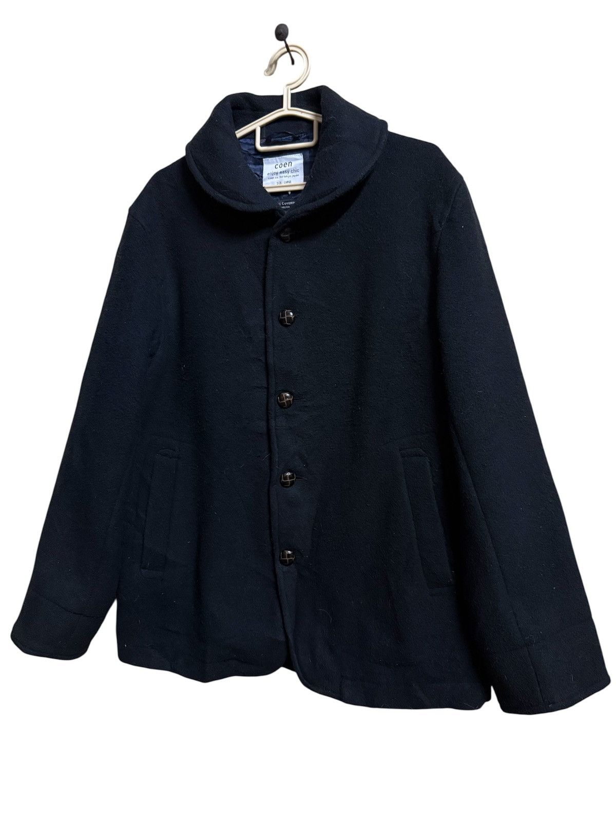 Other Vintage Jacket Wool COEN ltd tokyo japan Size US L / EU 52-54 / 3 - 3 Thumbnail