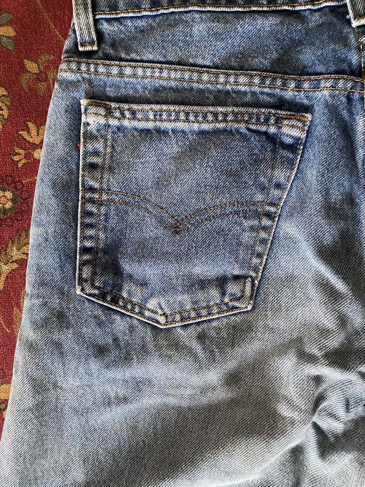 Levi's × Vintage 🔥VERYRARE🔥🔥Vintage Levi’s Distressed Denim Size US 33 - 7 Thumbnail