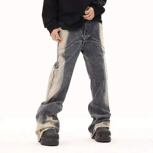Jean Casual Flared Baggy Jeans Size US 32 / EU 48 - 6 Thumbnail