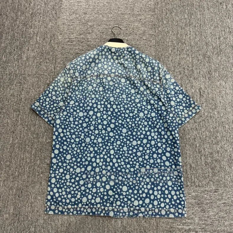Louis Vuitton Louis Vuitton Yayoi Kusama polka-dot full-print denim shor Size US M / EU 48-50 / 2 - 5 Thumbnail