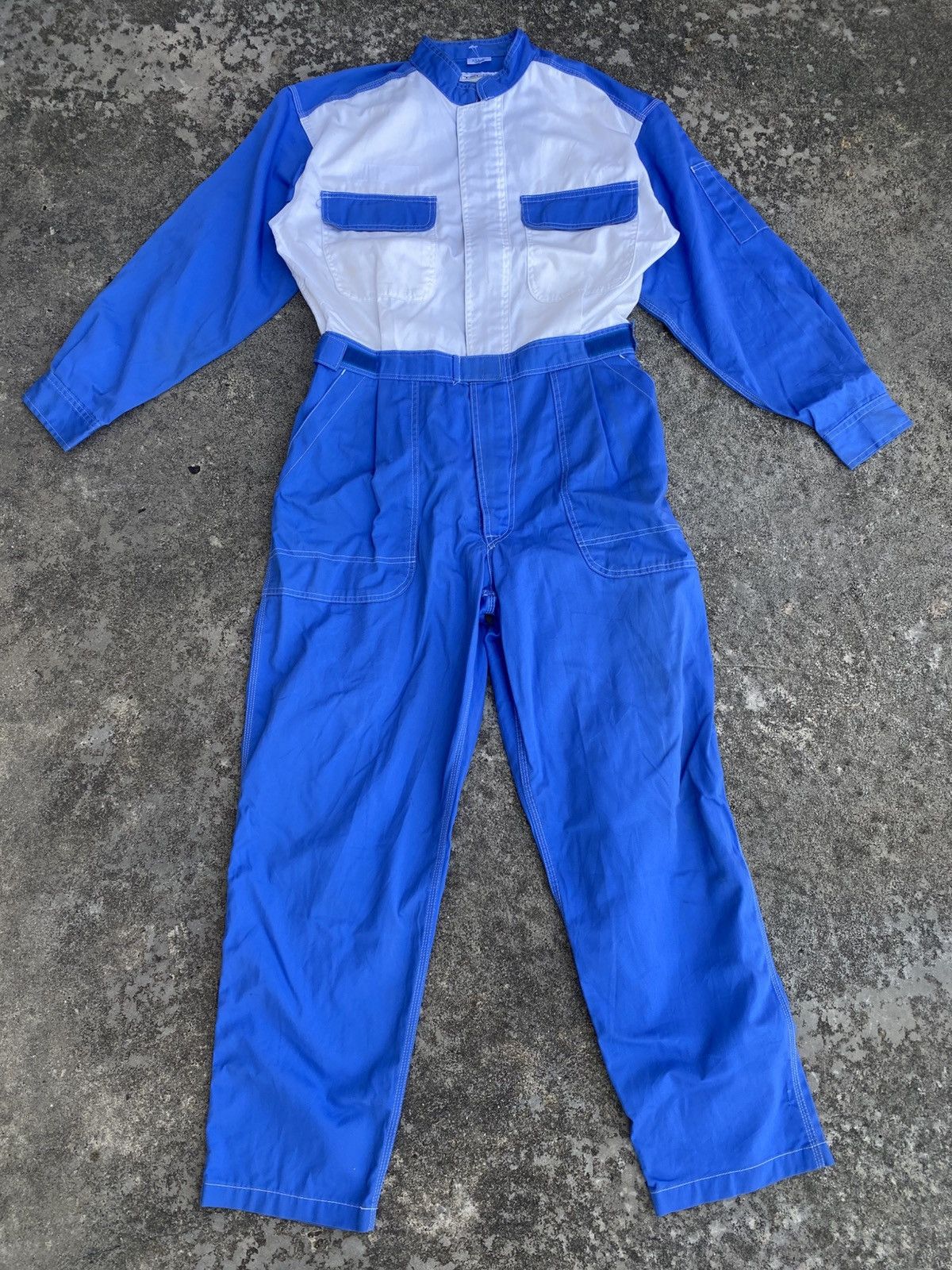 Other Vintage Toyota Tecno Netz Coveralls Overalls Jumpsuit Size US 33 - 4 Thumbnail