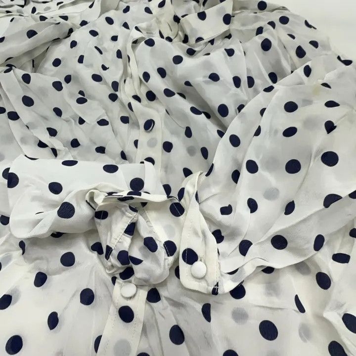Balenciaga Balenciaga Balenciaga Stylish Polka Dot ButtonUp Shirt -25 Size US XXS / EU 40 - 7 Thumbnail