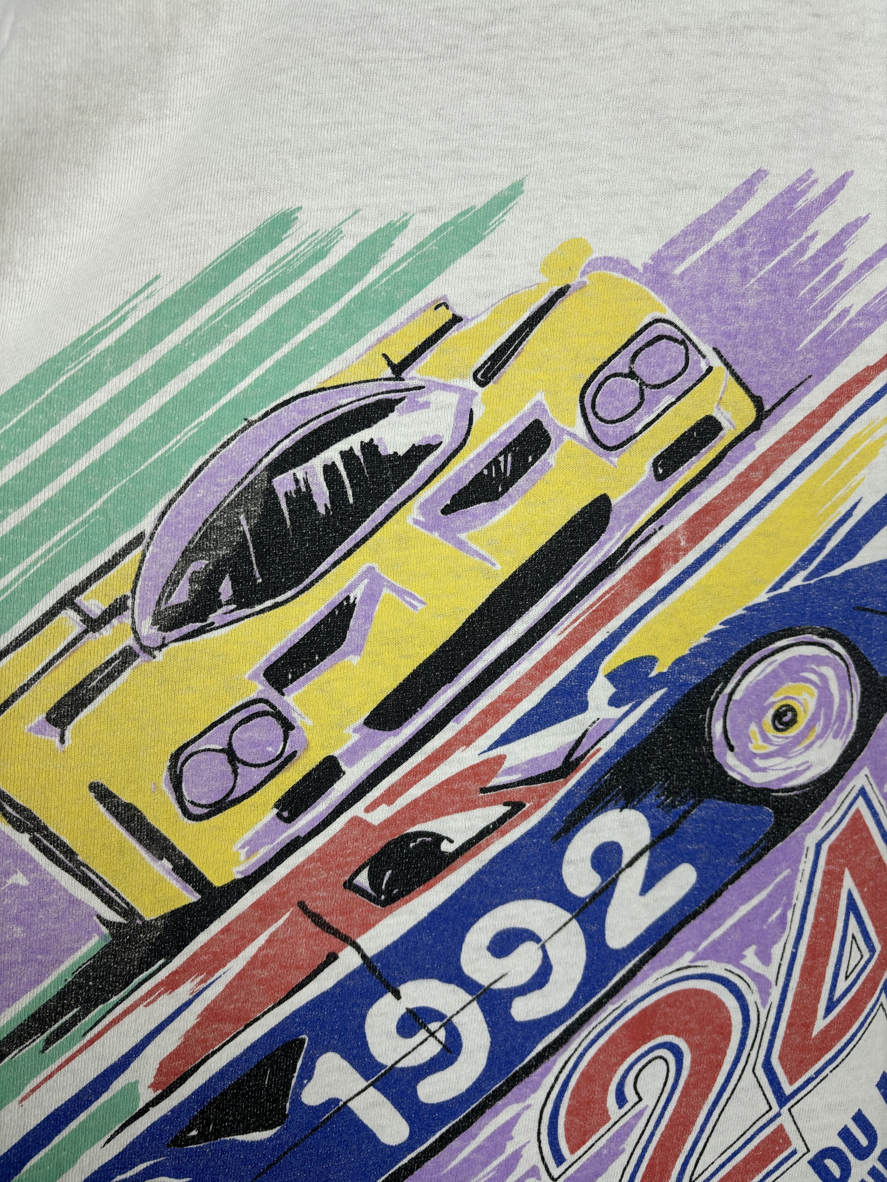 Vintage 24 Heures du Mans 1992 Racing Vintage T-shirt Single Stitch Size US S / EU 44-46 / 1 - 5 Thumbnail