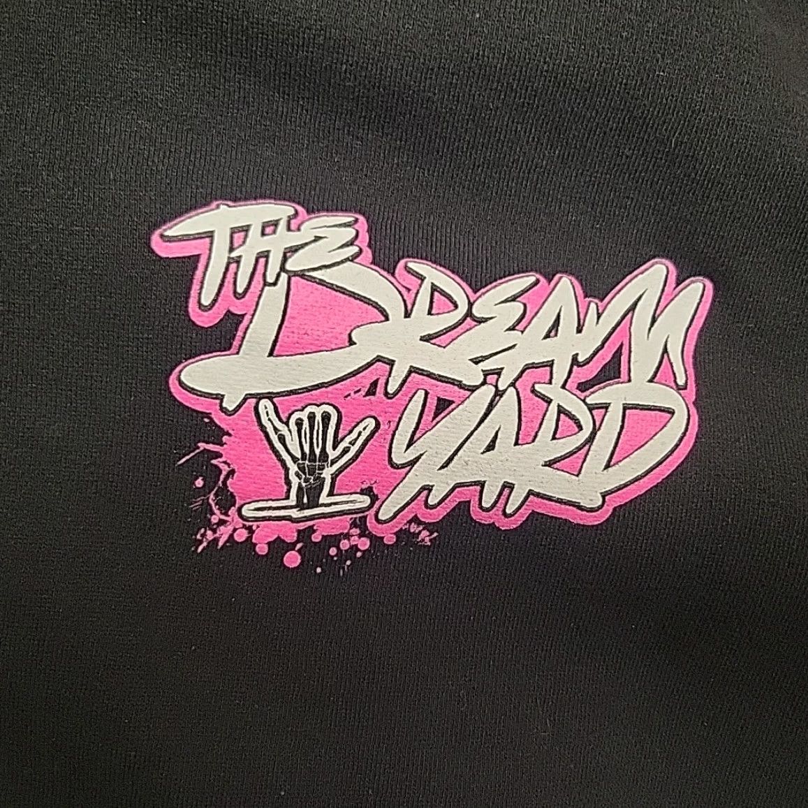 Vintage DREAM Yard Hoodie Black M Long Sleeve Full Zip Hooded Y2K Skate Surf Shreddy Mens Shirt Size US M / EU 48-50 / 2 - 3 Thumbnail