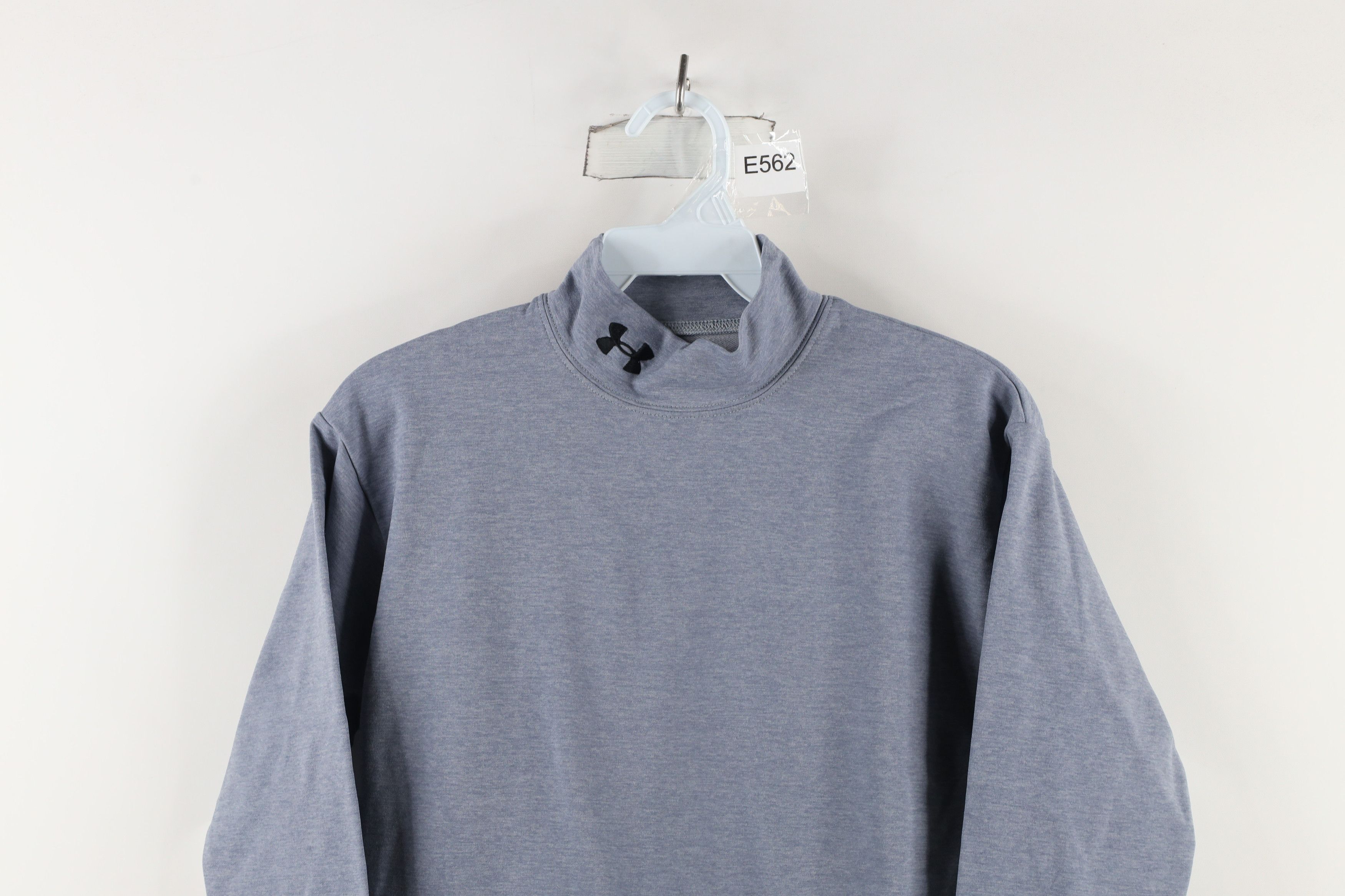 Under Armour × Vintage Vintage Under Armour Compression Mock Neck Training T-Shirt Size US M / EU 48-50 / 2 - 2 Thumbnail
