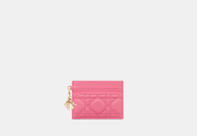 Dior o1w1db10725 Size : OS / S0974O Card Holder in Candy Pink Size ONE SIZE - 1 Thumbnail