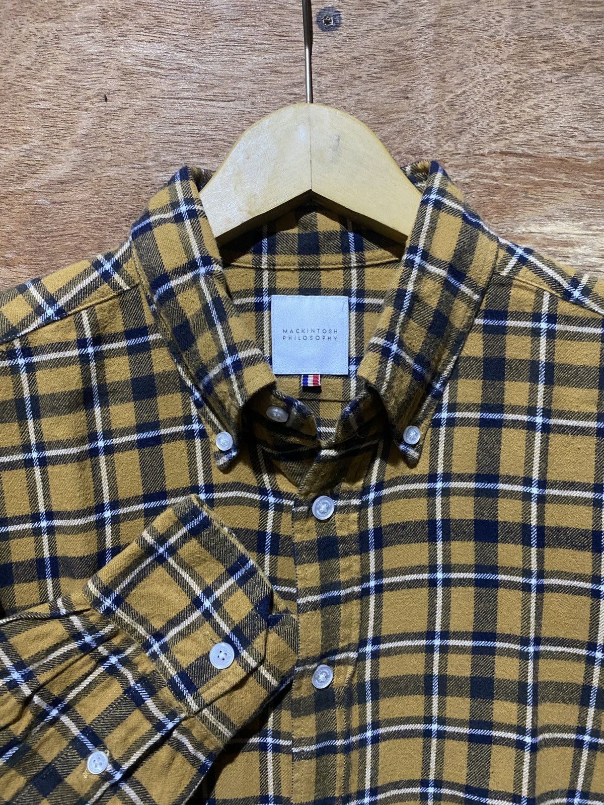 Mackintosh 💸BINDING OFFER💸 MACKINTOSH PHILOSOPHY FLANNELSHIRT Size US L / EU 52-54 / 3 - 4 Thumbnail