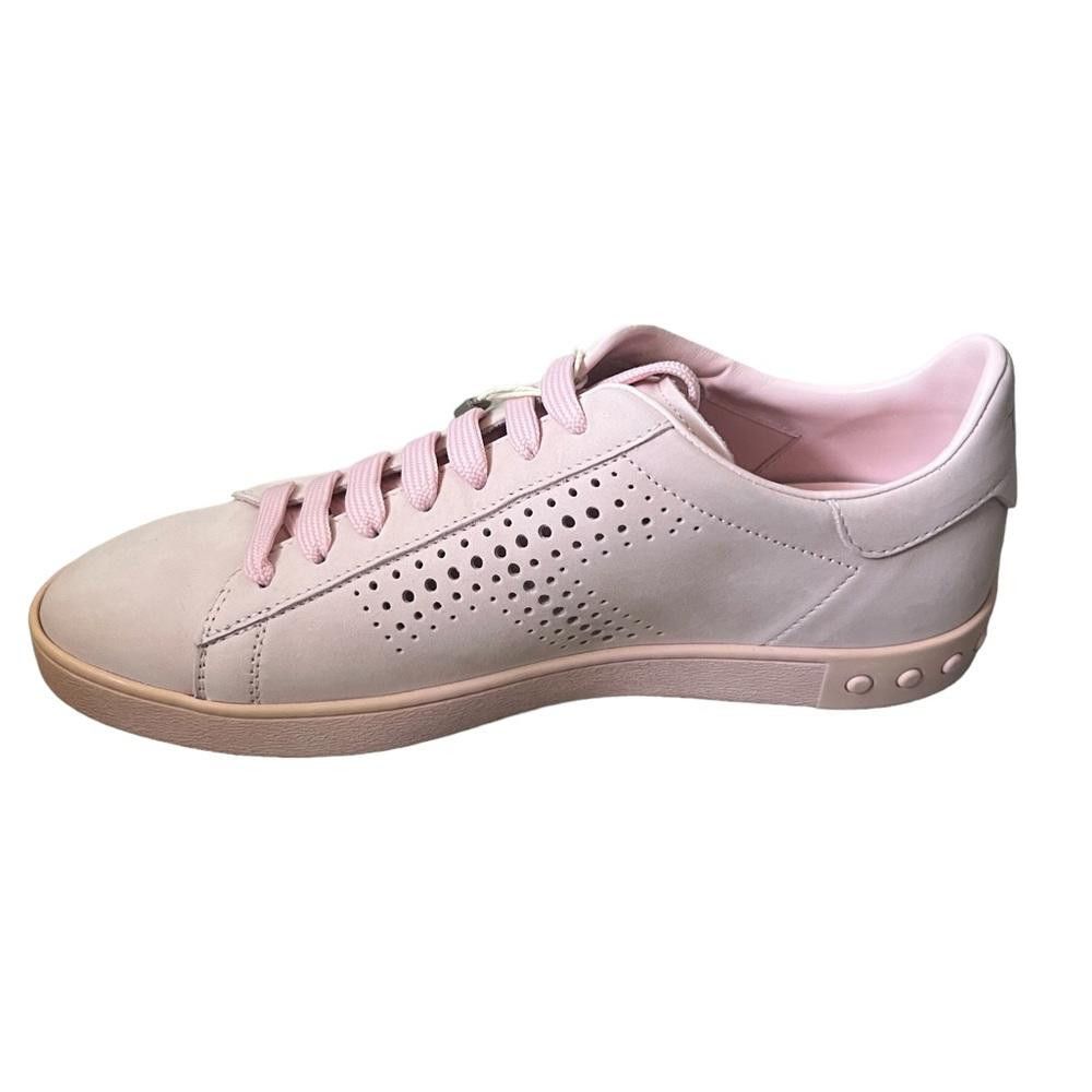 Tod's Tod's Leather Pink Sneaker NWT Size 10 Size US 10 / IT 40 - 4 Thumbnail