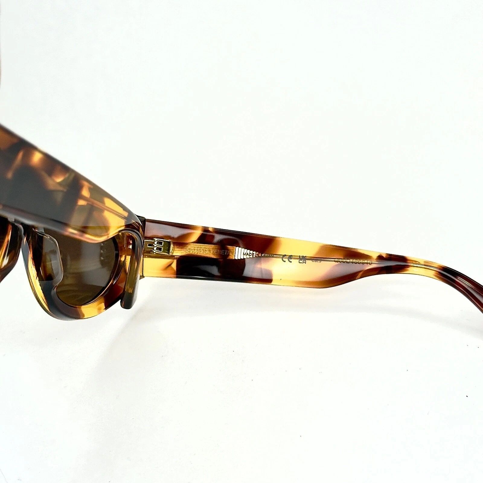 Bottega Veneta BOTTEGA VENETA 1189 MITRE BV1189S Brown Sunglasses 005 Size ONE SIZE - 7 Thumbnail
