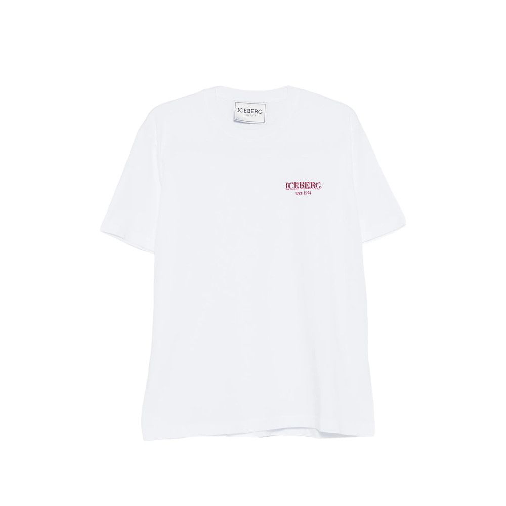 Iceberg Iceberg WHITE T-Shirts & Vests - T-Shirts Size US XXL / EU 58 / 5 - 1 Thumbnail