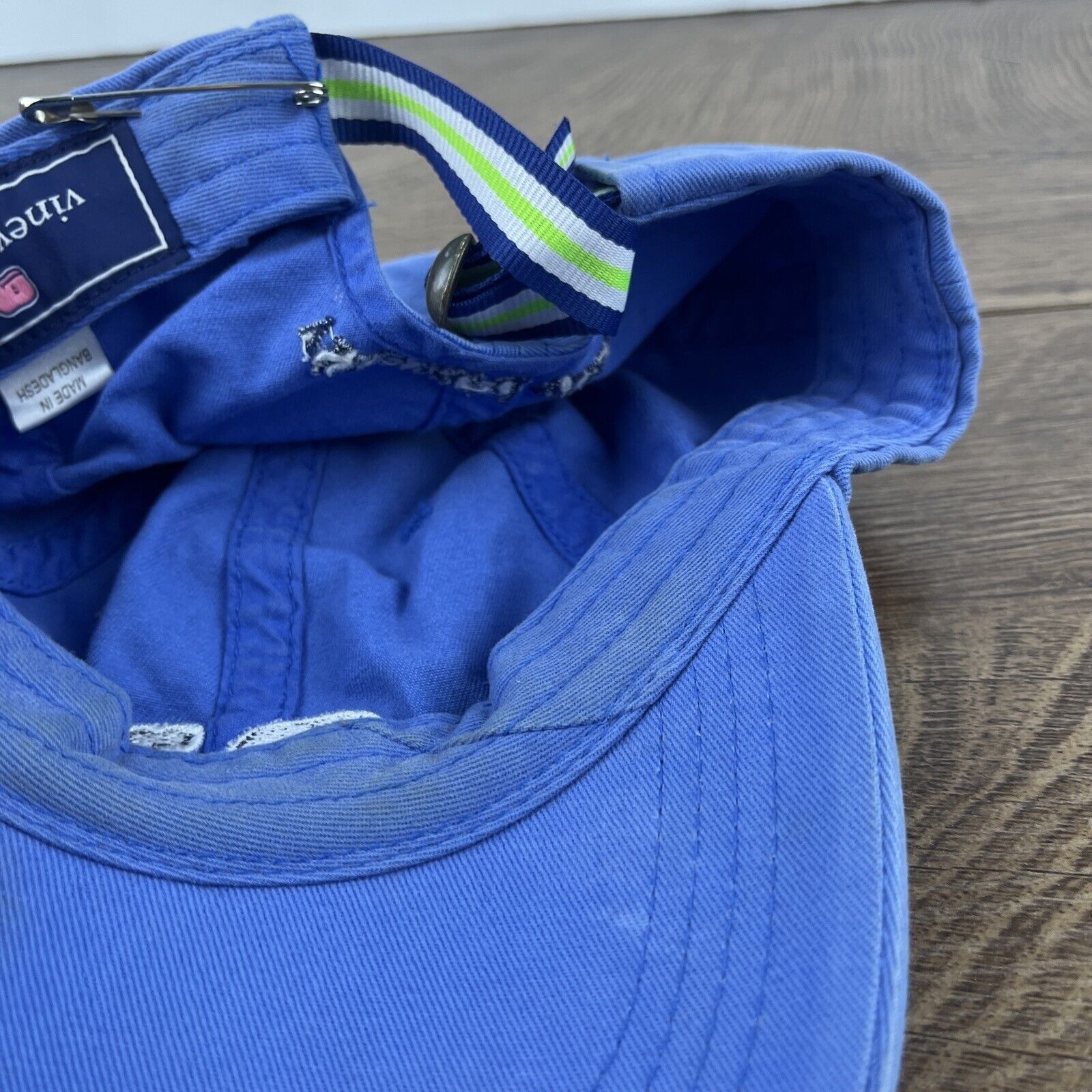Vineyard Vines Vineyard Vines Hat Vineyard Blue Hat Adjustable Adult Size H Size ONE SIZE - 12 Thumbnail