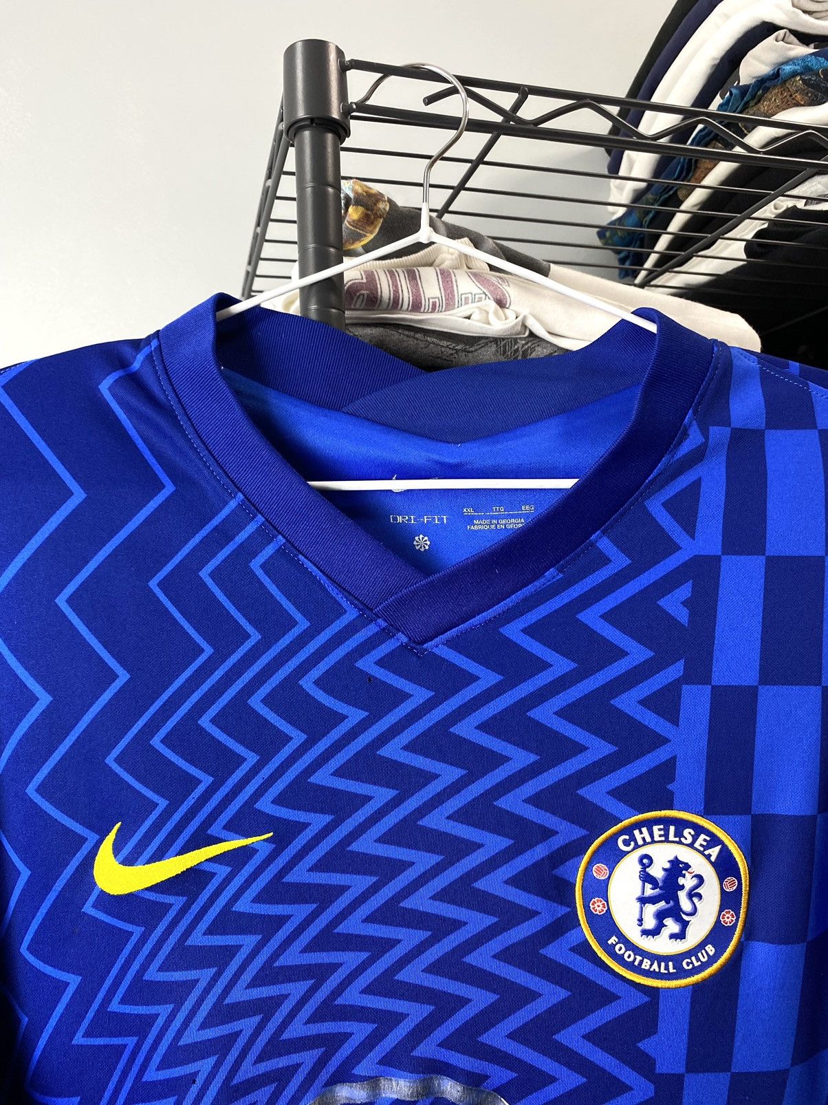 Nike Nike Chelsea Soccer Jersey T Shirt Size US XXL / EU 58 / 5 - 3 Thumbnail