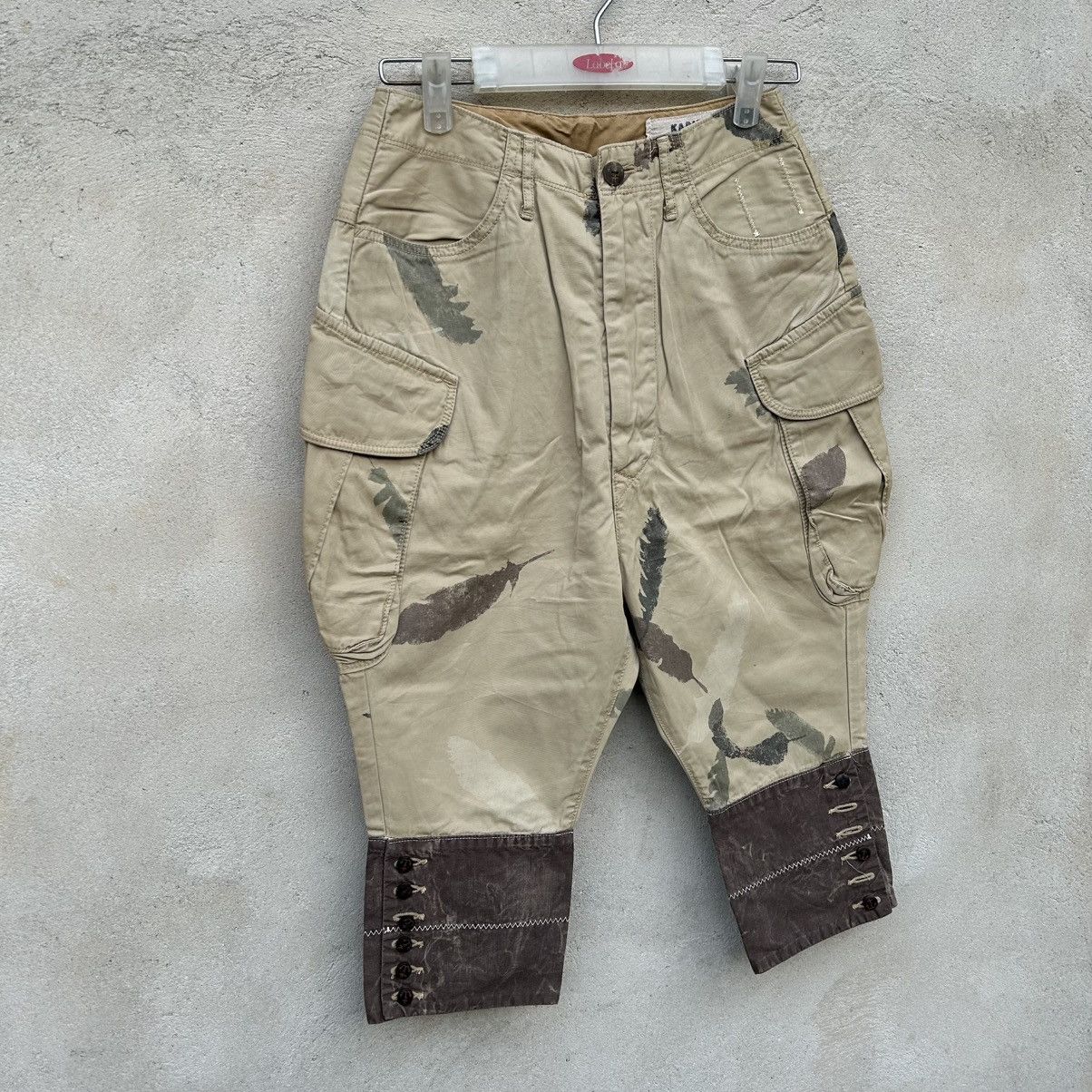 Kapital Kapital Grunge ShortCargo Size US 29 - 3 Thumbnail