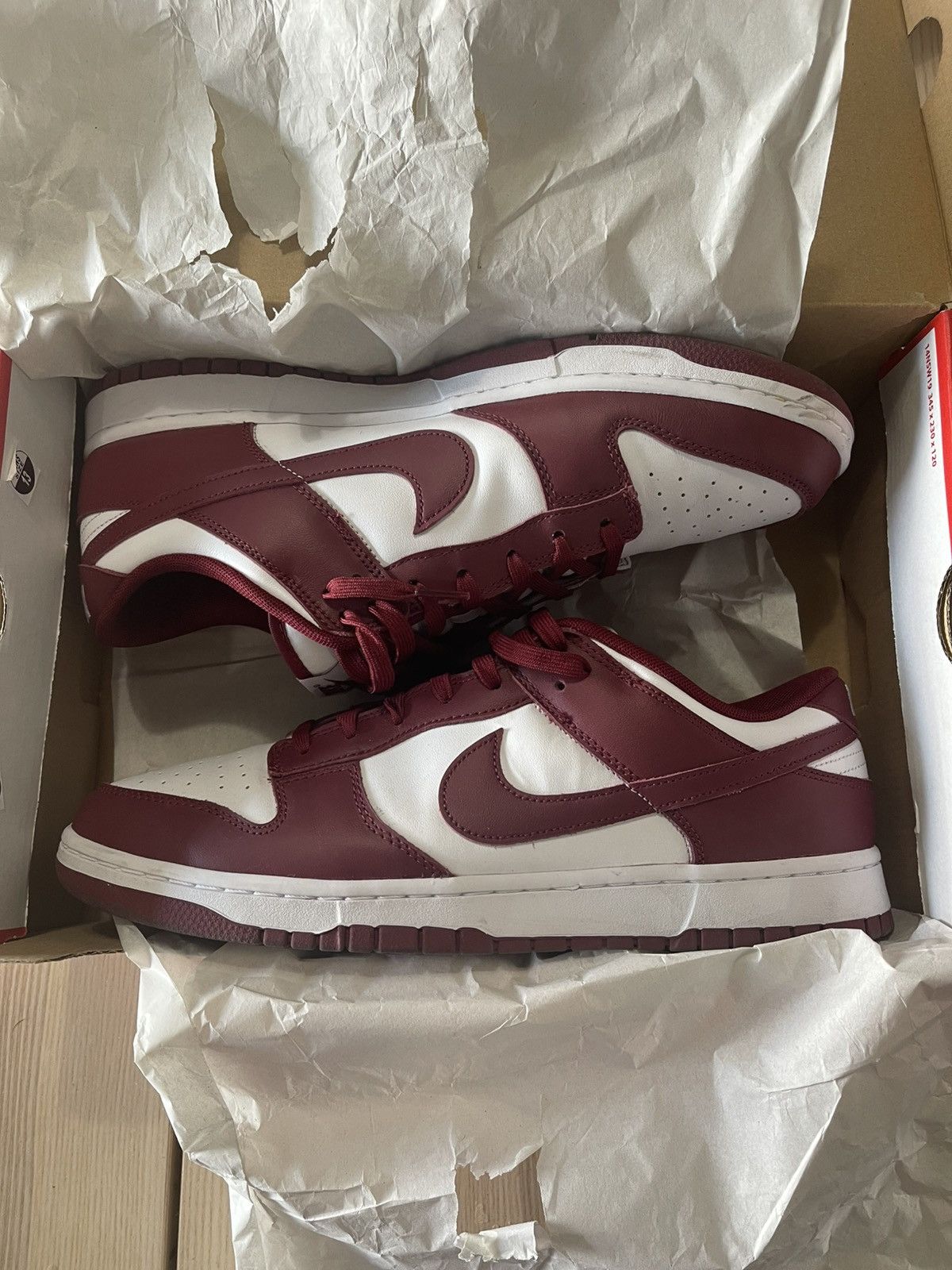 Nike Nike Dunk Low “Team Red” Shoes DD1391-601 Size 13 Size US 13 / EU 46 - 1 Thumbnail
