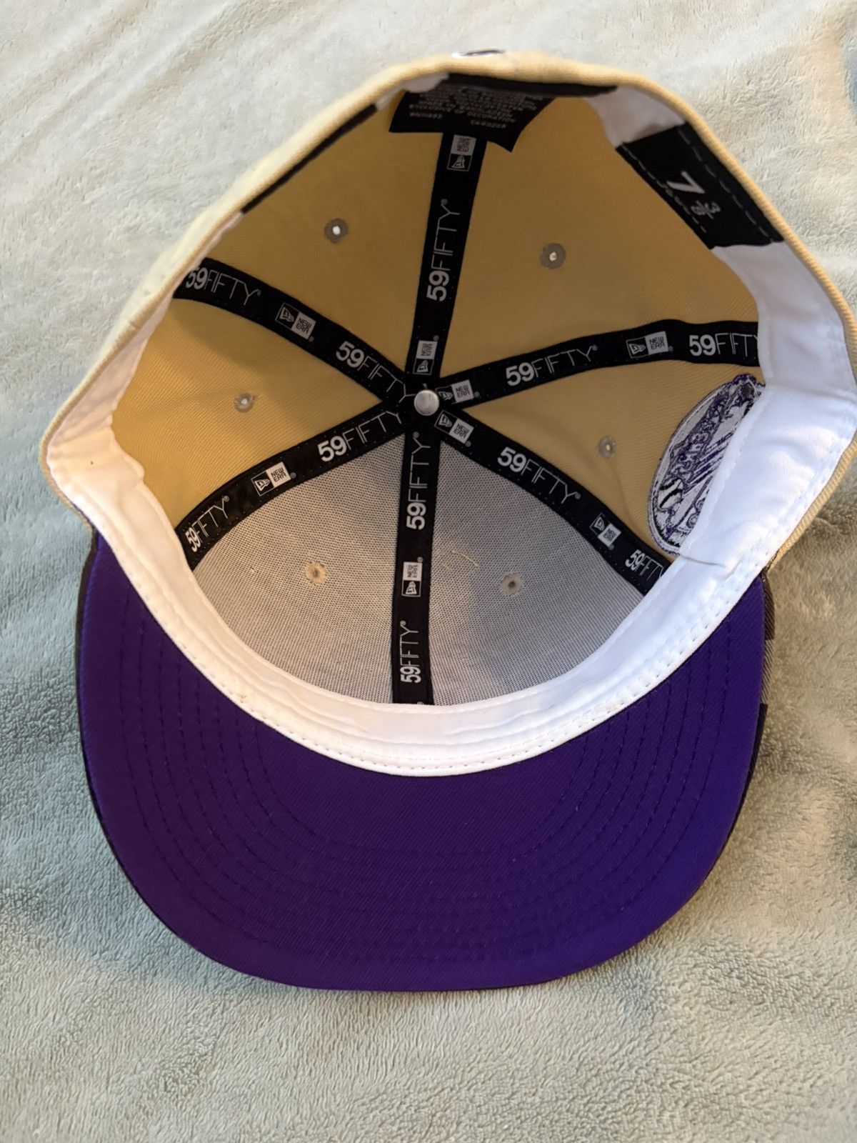 Lids × MyFitteds × New Era Colorado Rockies 7 3/8 Fitted Cap Size ONE SIZE - 3 Thumbnail
