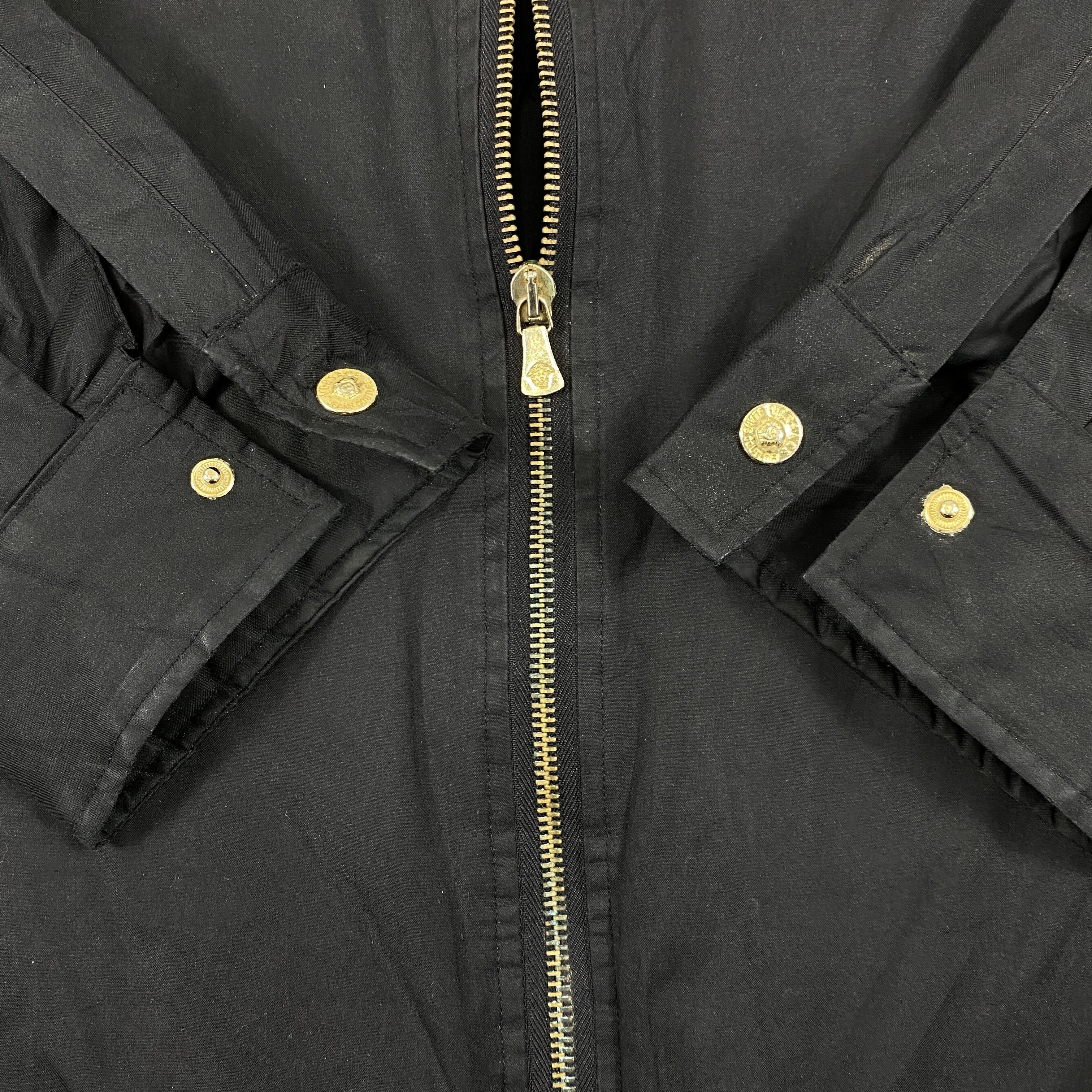 14th Addiction Vintage Gianni Versace Italy Black Medium Jacket- J440 Size US M / EU 48-50 / 2 - 10 Thumbnail