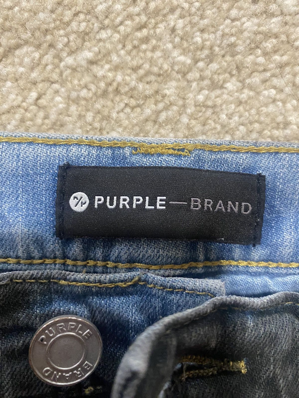Purple Brand Grey “purple” brand denim style p001 Size ONE SIZE - 2 Thumbnail