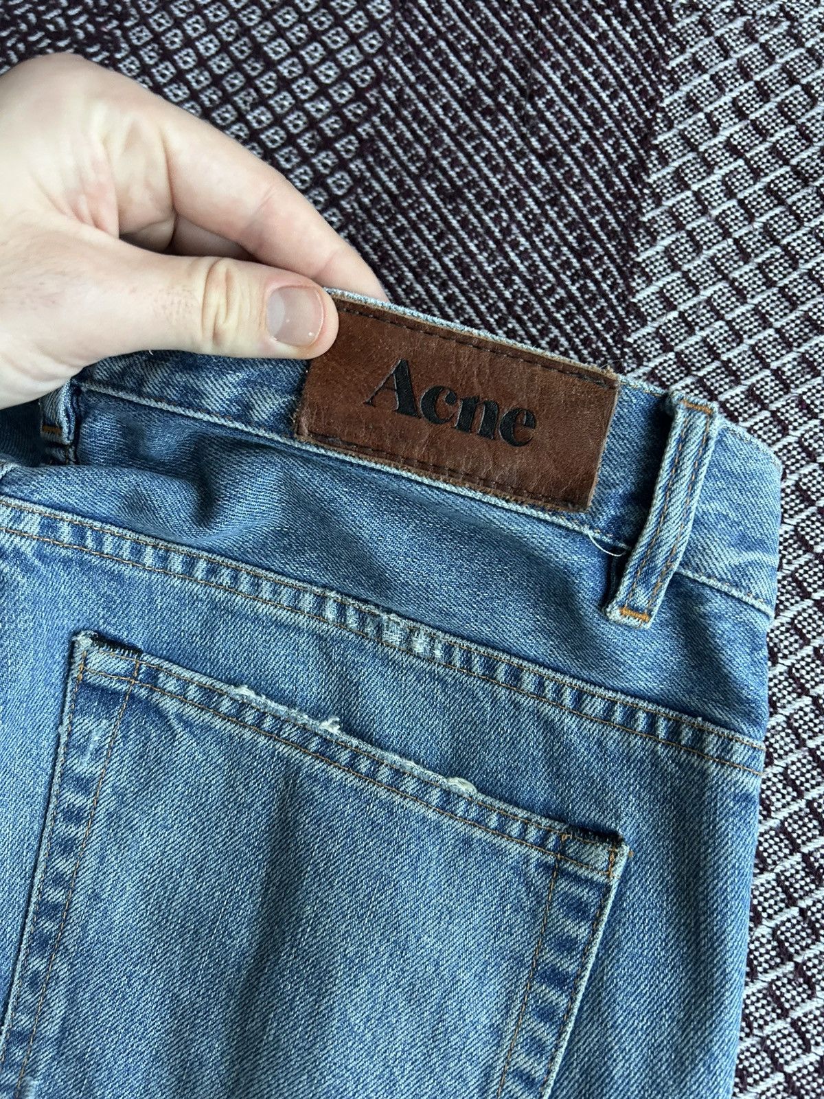 Acne Studios Vintage Acne Studios Roc Light Jeans Wash Jeans Solid Sz W32 Size US 32 / EU 48 - 6 Thumbnail