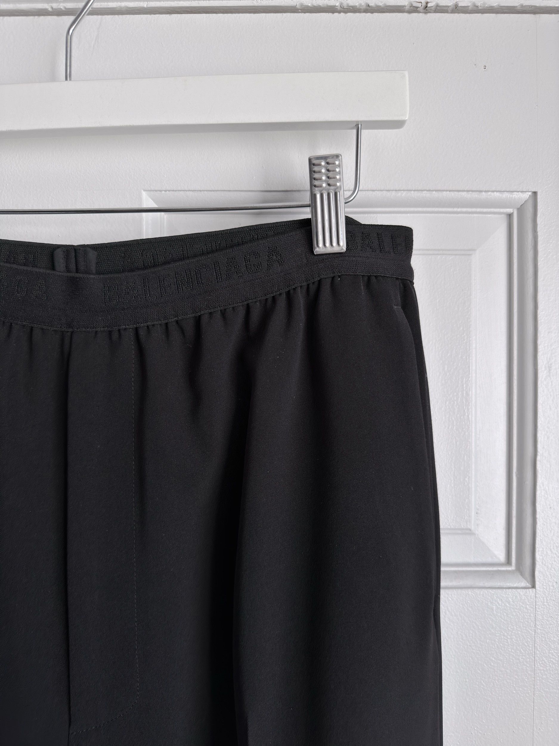 Balenciaga Elastic Waist Slim Fluid Pants Size US 32 / EU 48 - 3 Thumbnail