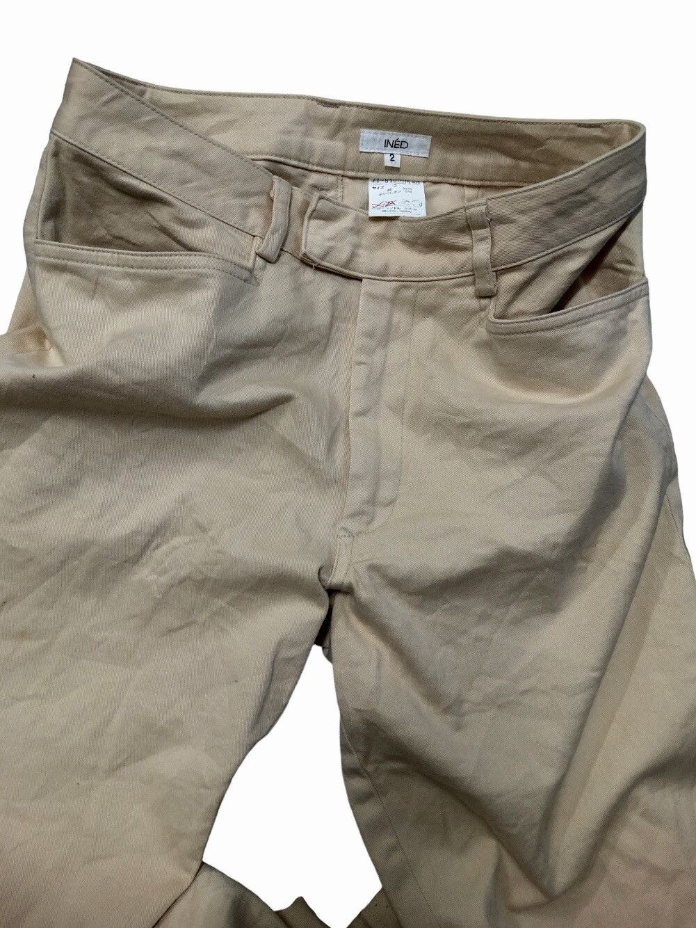 Designer × Japanese Brand × Yohji Yamamoto INÉD YOHJI YAMAMOTO SMART CASUAL PANT Size 27" / US 4 / IT 40 - 5 Thumbnail